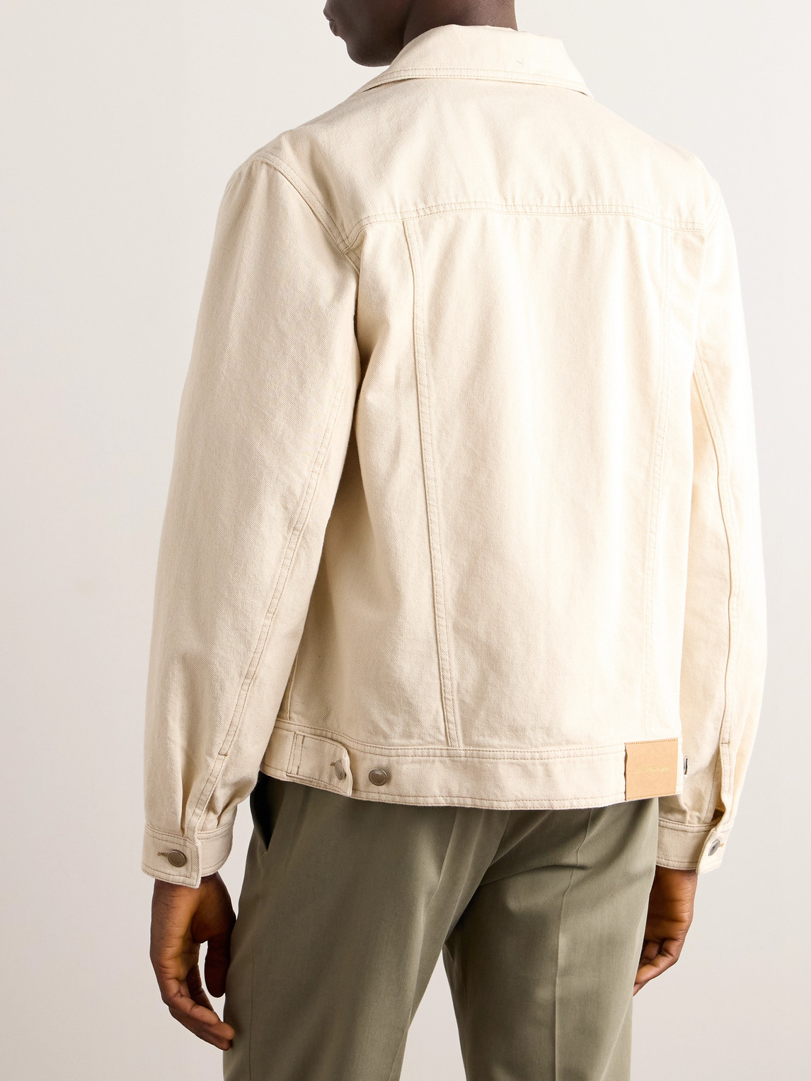 Shop A Kind Of Guise Dragan Denim Jacket In White