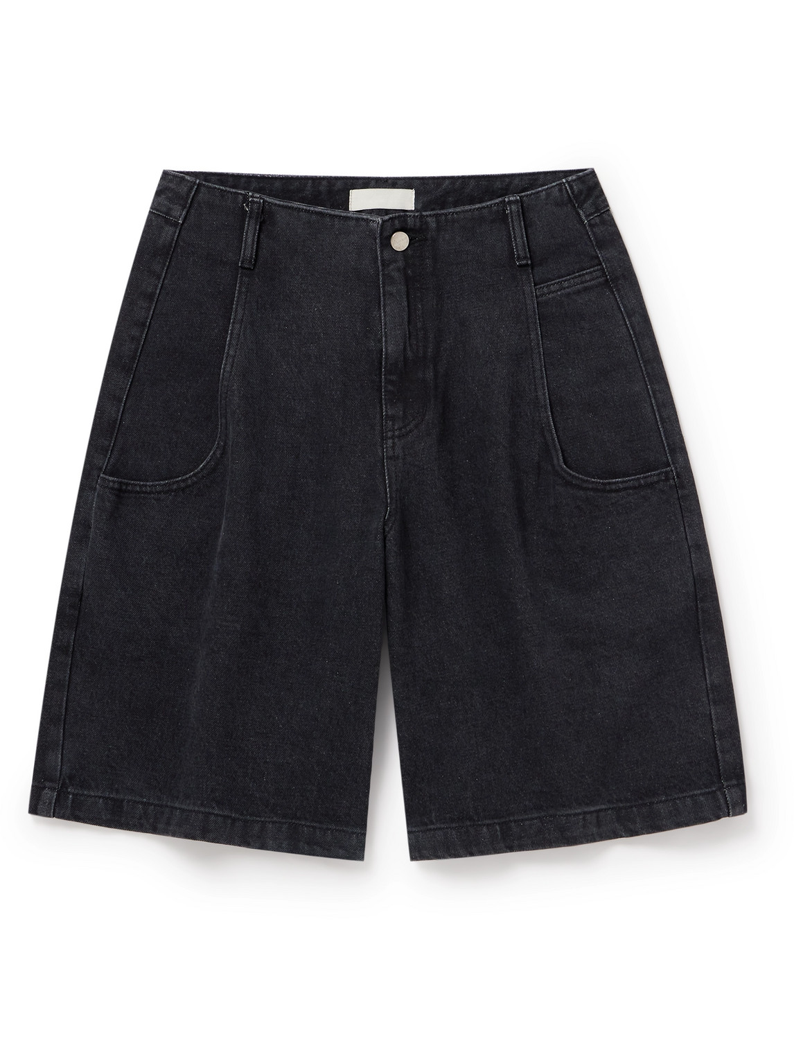 Amomento Straight-Leg Denim Shorts | Smart Closet