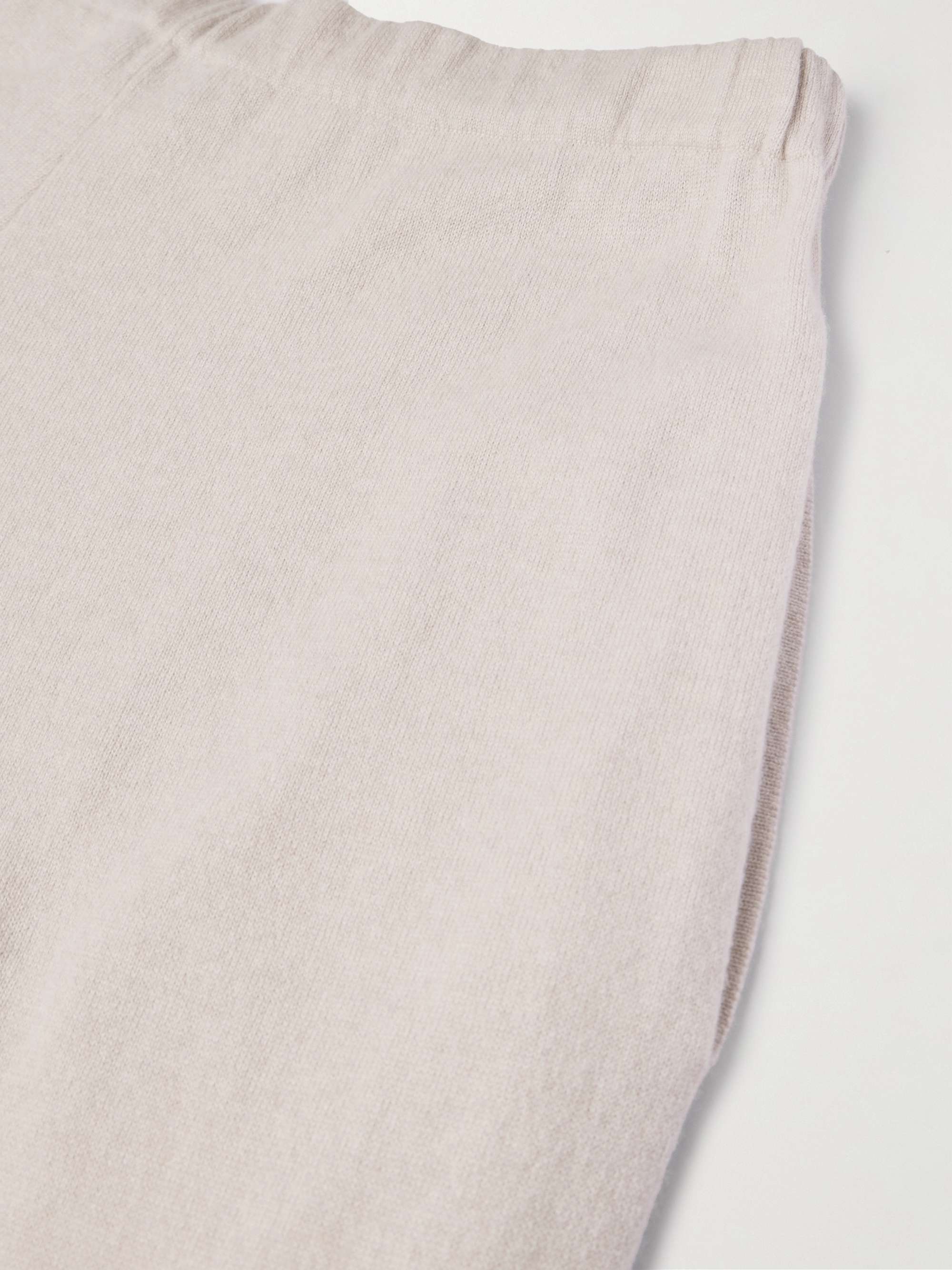 GHIAIA CASHMERE Tapered Cashmere Sweatpants