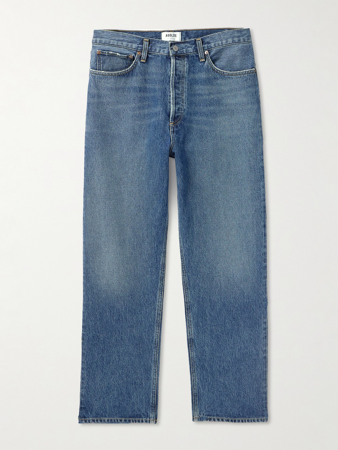 AGOLDE 90's Straight-Leg Distressed Jeans - Men