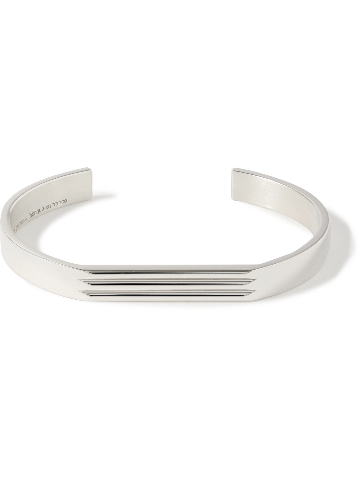 Le Gramme Godron 21g Recycled Sterling Silver Cuff