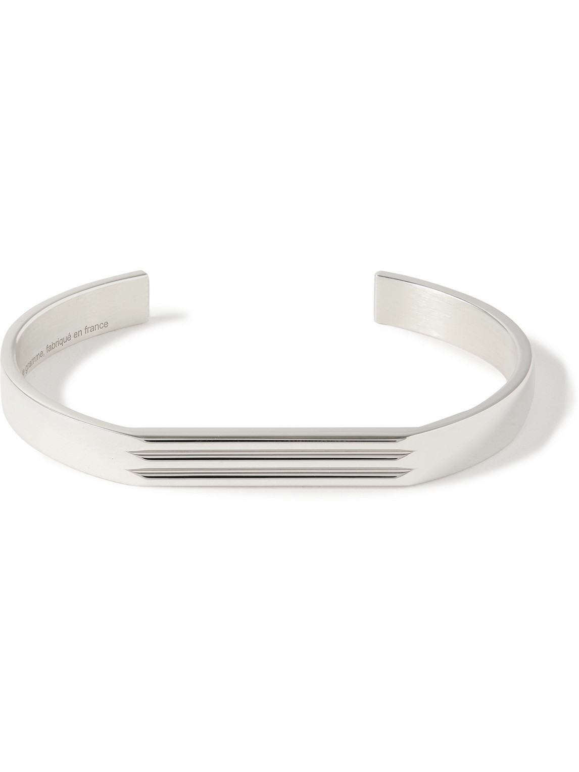 Le Gramme Godron 21g Recycled Sterling Silver Cuff