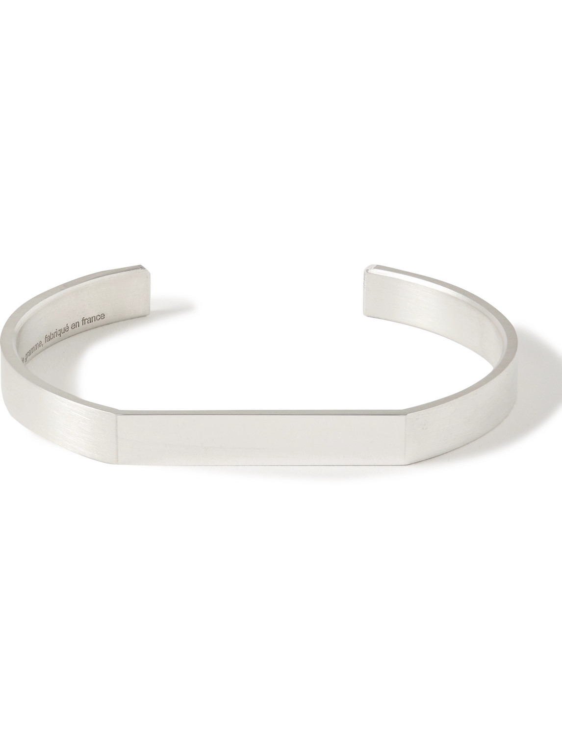Le Gramme Ribbon 21g Recycled Brushed Sterling Silver Cuff