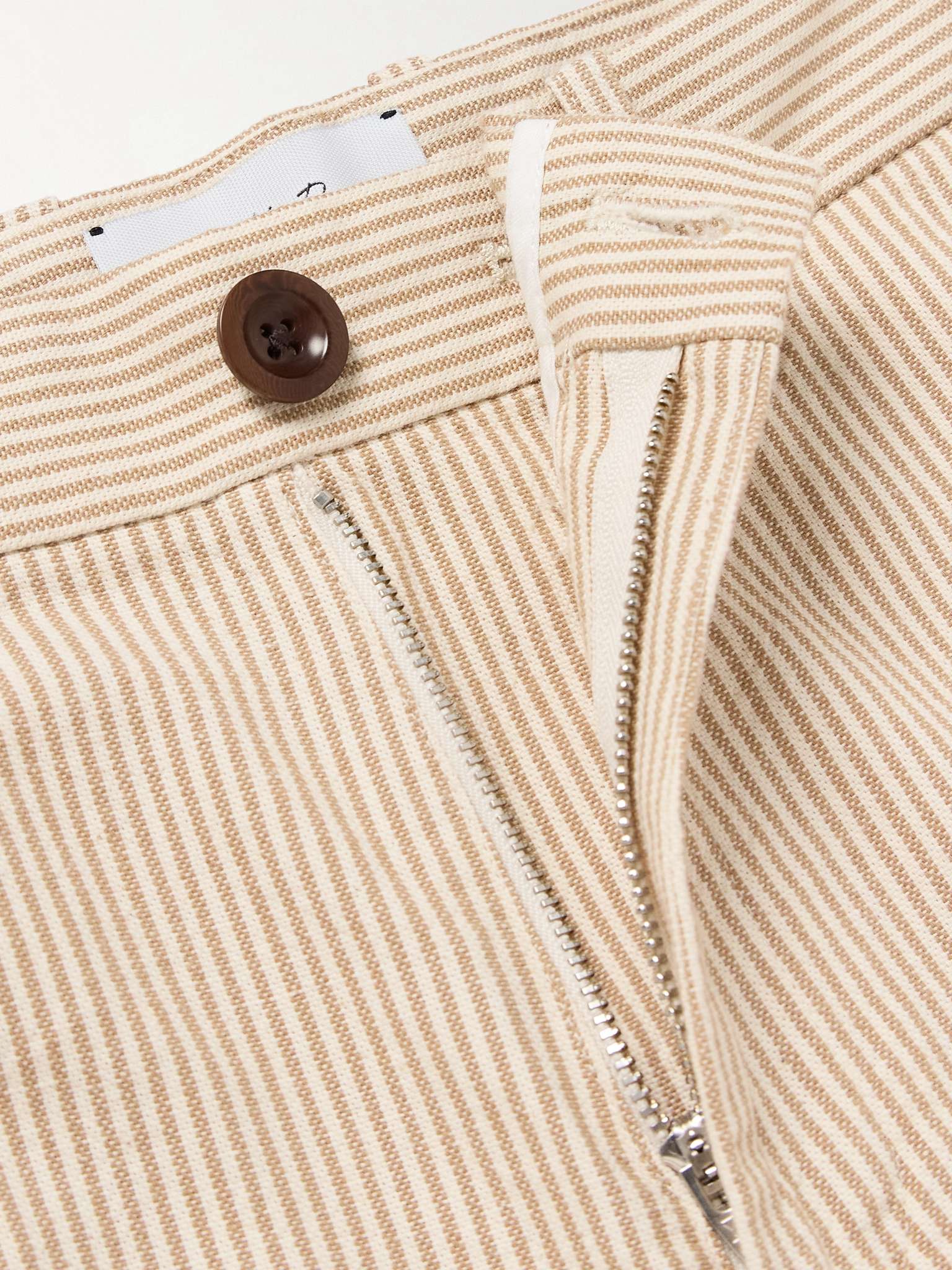 Bernard Shorts striped cotton