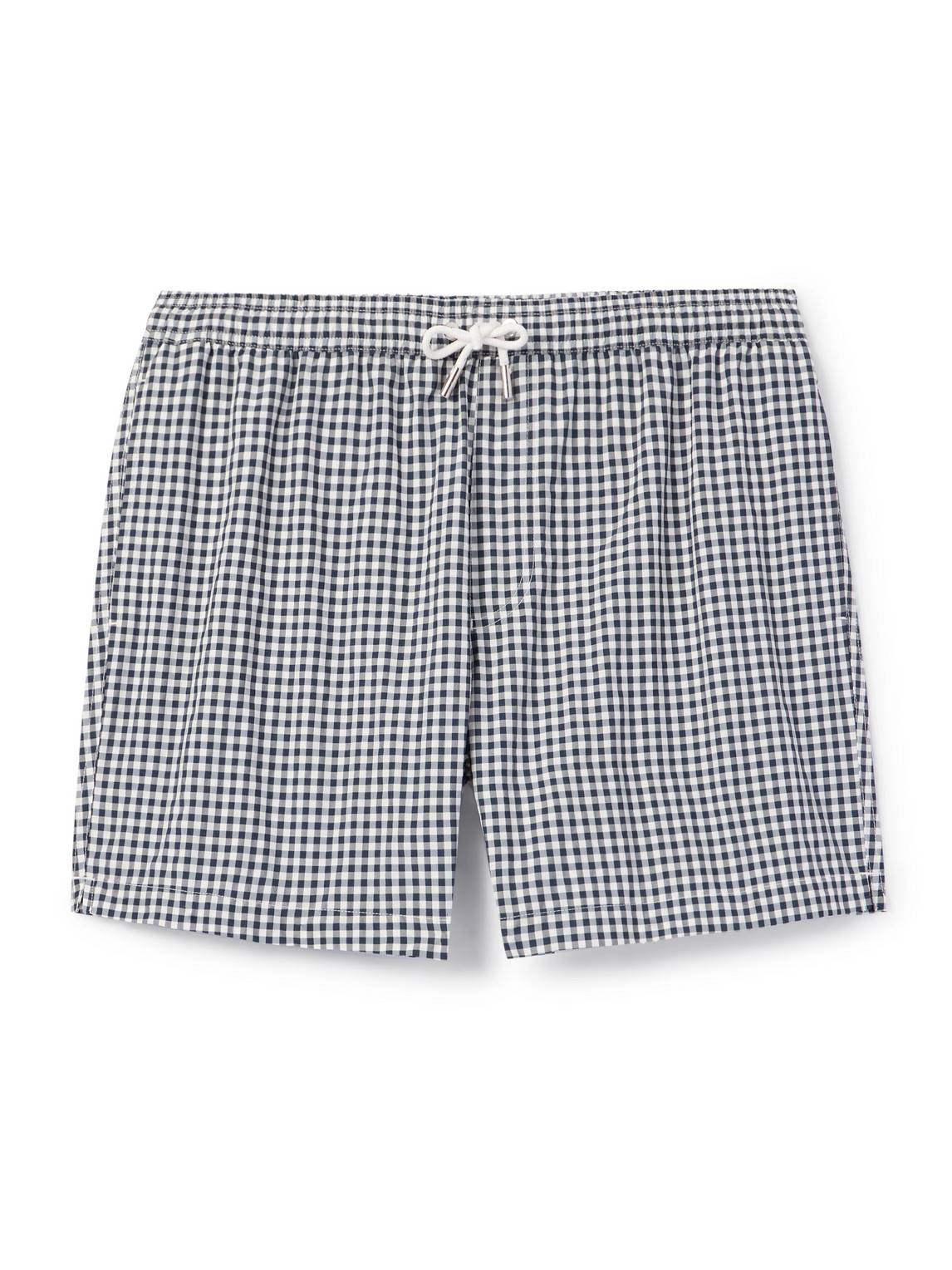 Gingham Seersucker Swim Shorts
