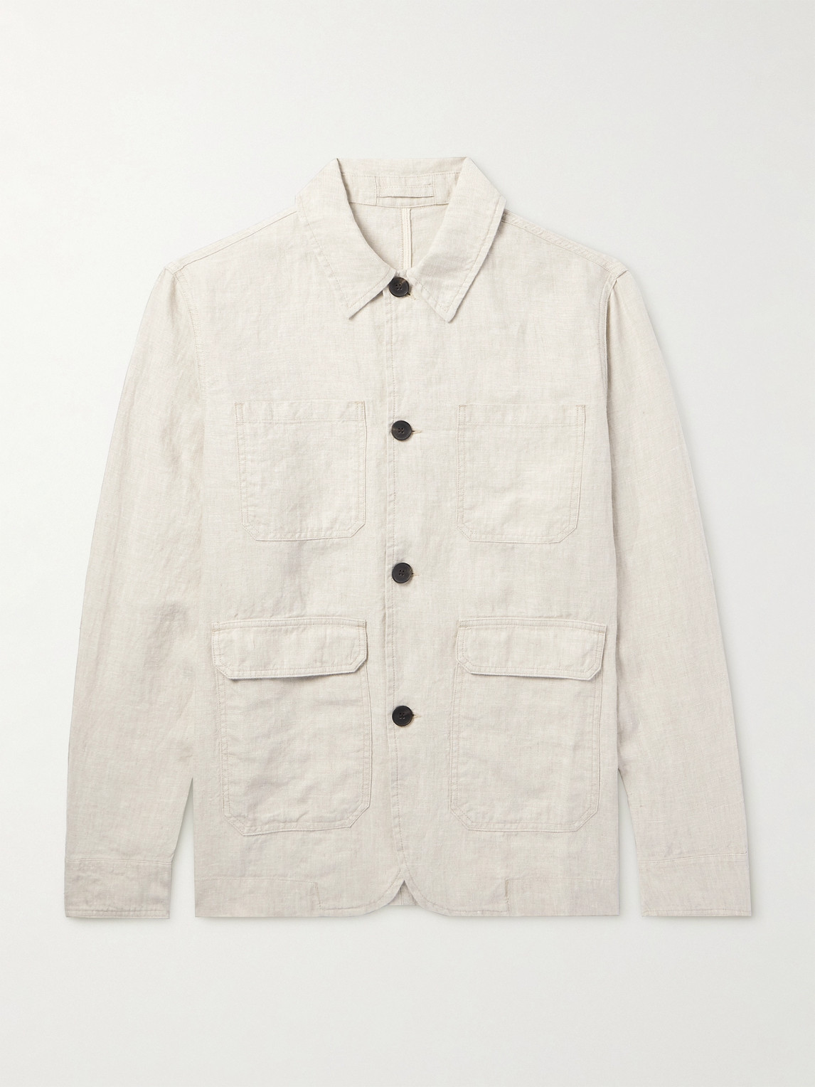 MR P. Linen Overshirt - Men
