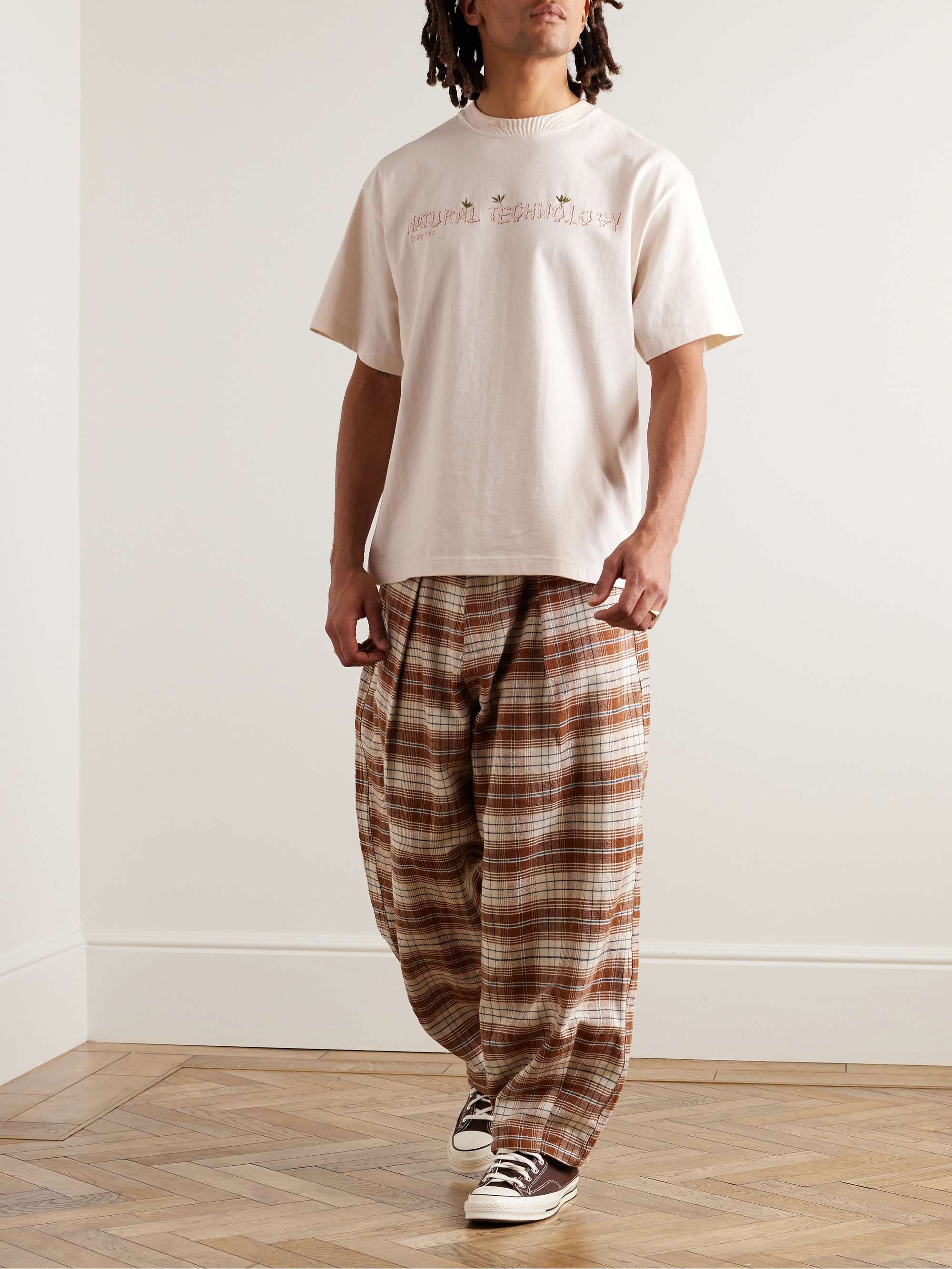 STORY MFG. Grateful Embroidered Printed Organic Cotton