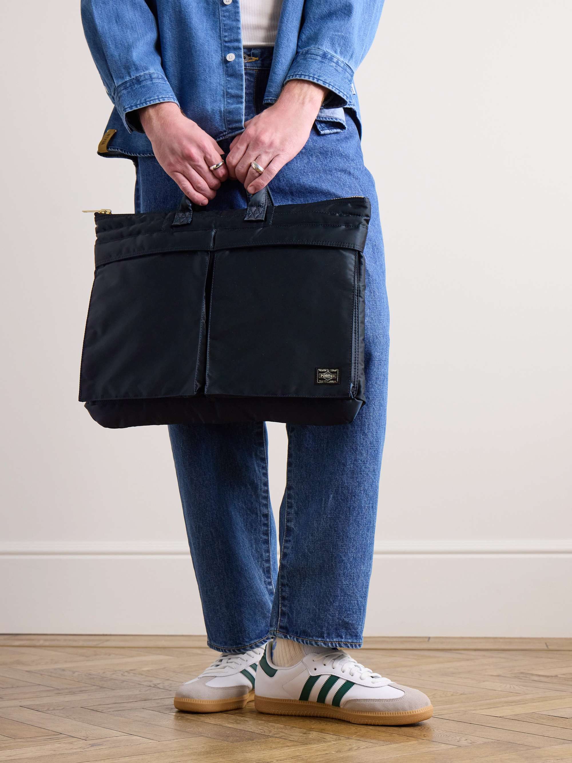 PORTER-YOSHIDA & CO Tanker Short Helmet Tote Bag