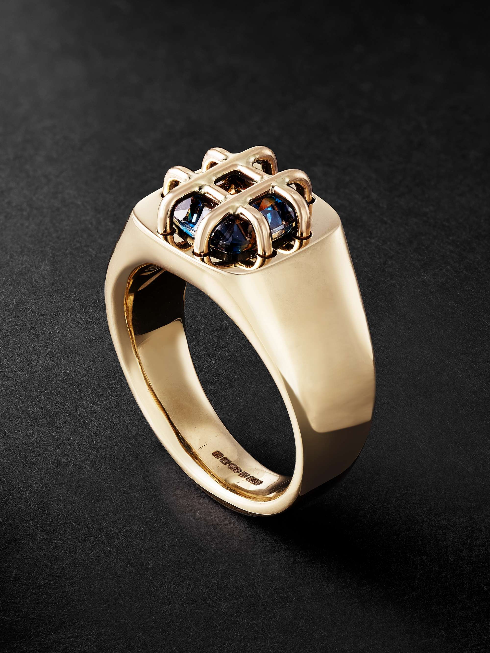 Mens on sale tourmaline ring