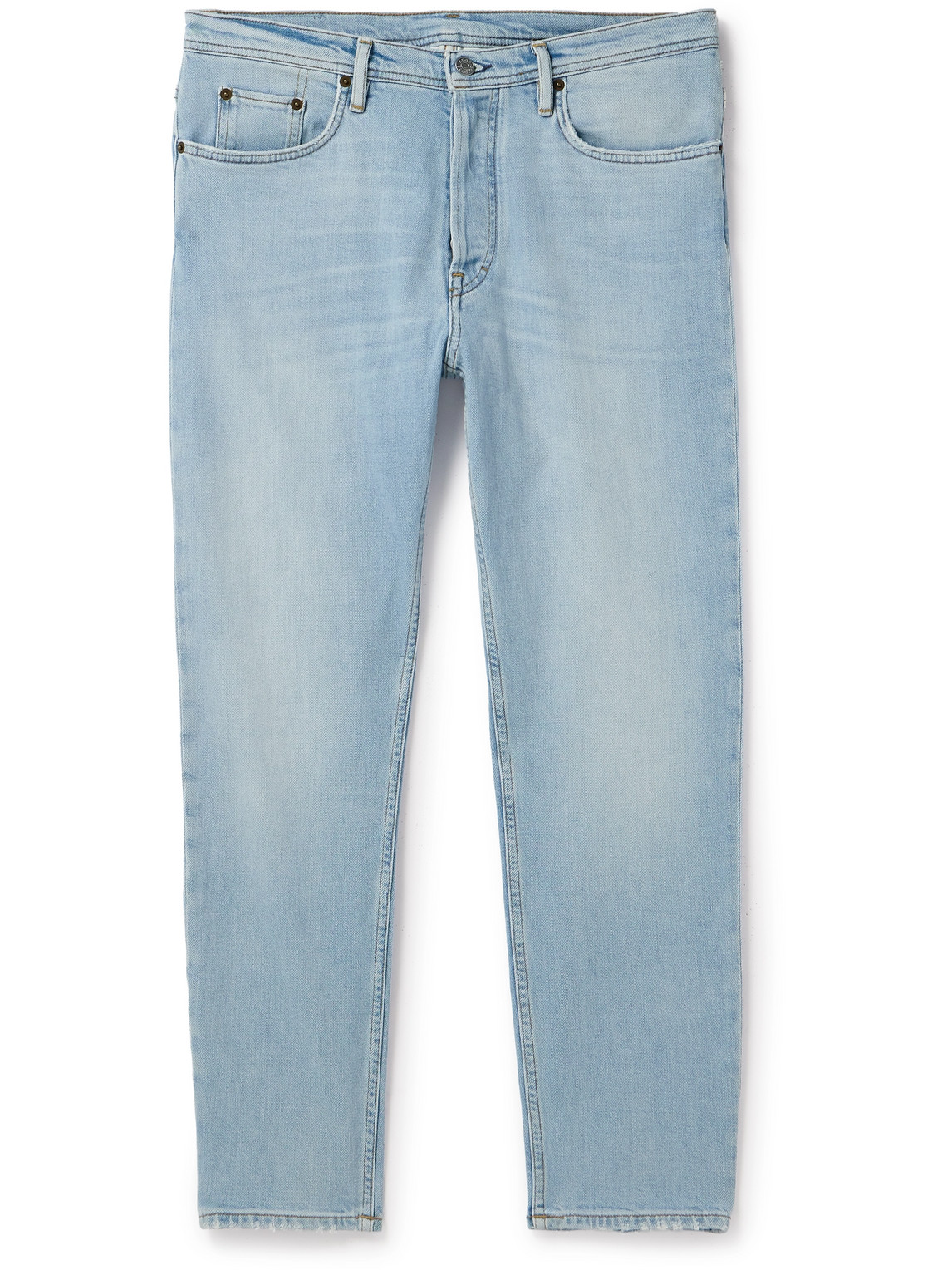 Acne Studios River Slim-fit Stretch-denim Jeans In Blue