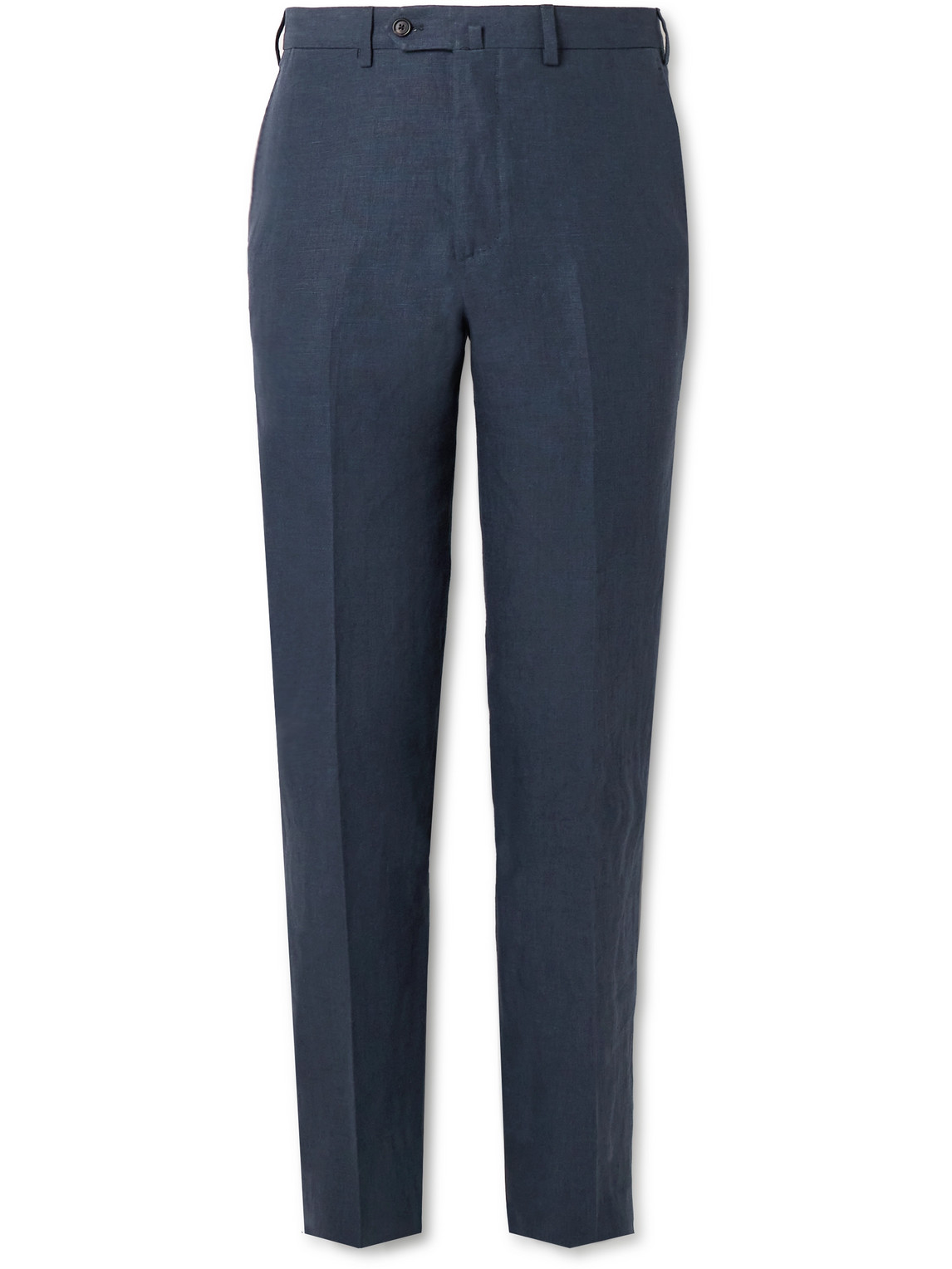 Slim-Fit Linen Suit Trousers