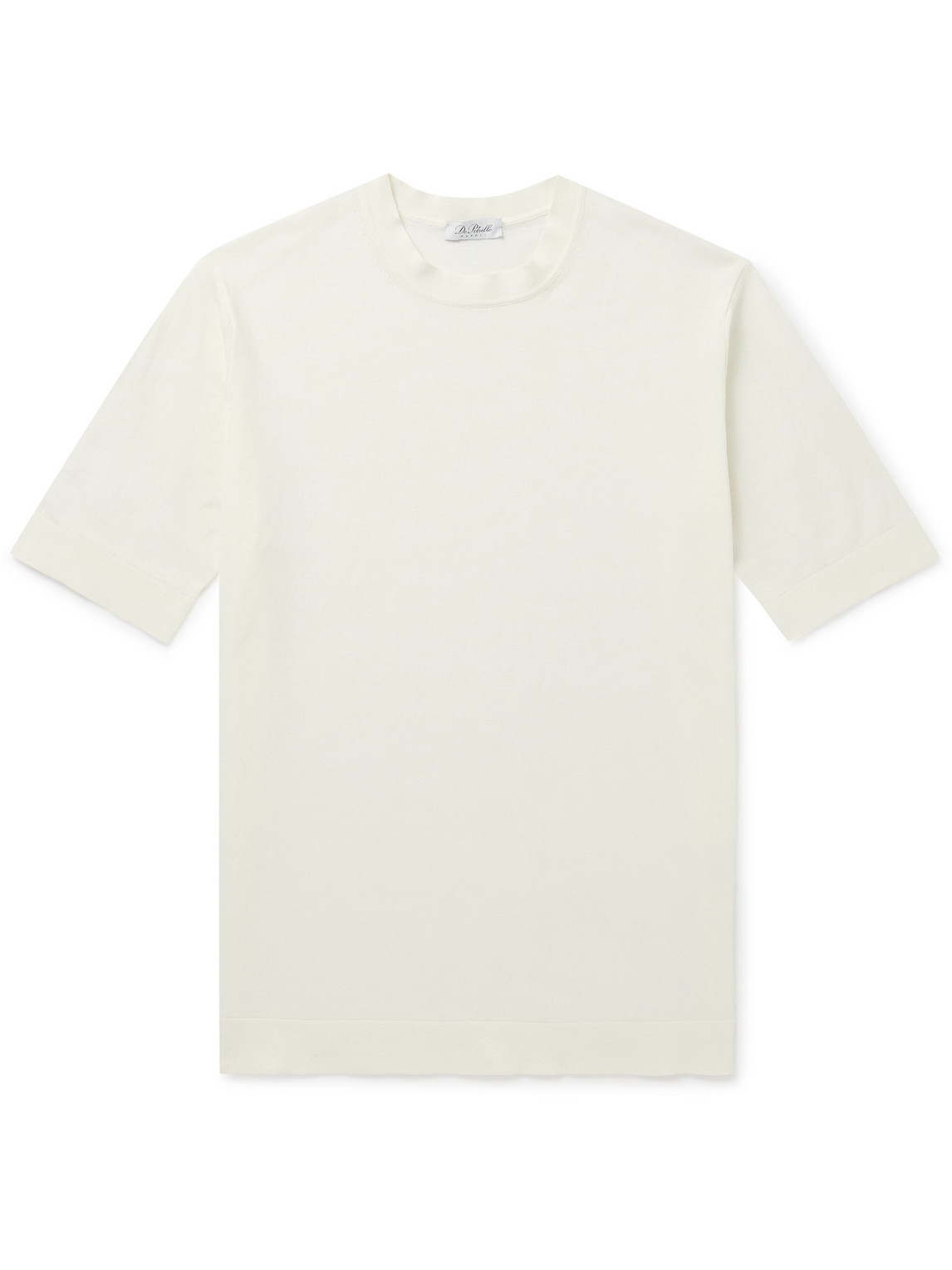 De Petrillo Cotton T-shirt In White