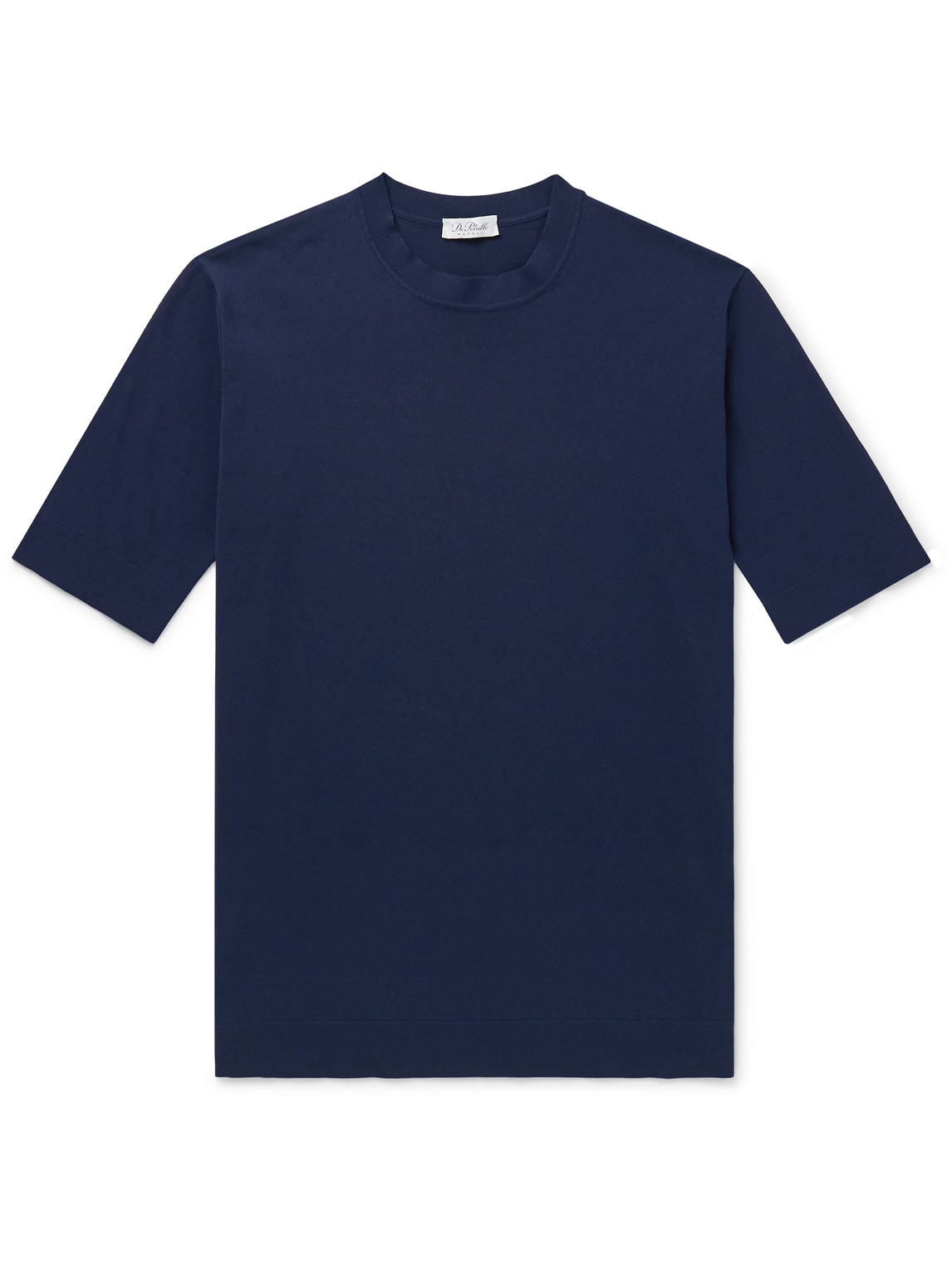 De Petrillo Cotton T-shirt In Blue
