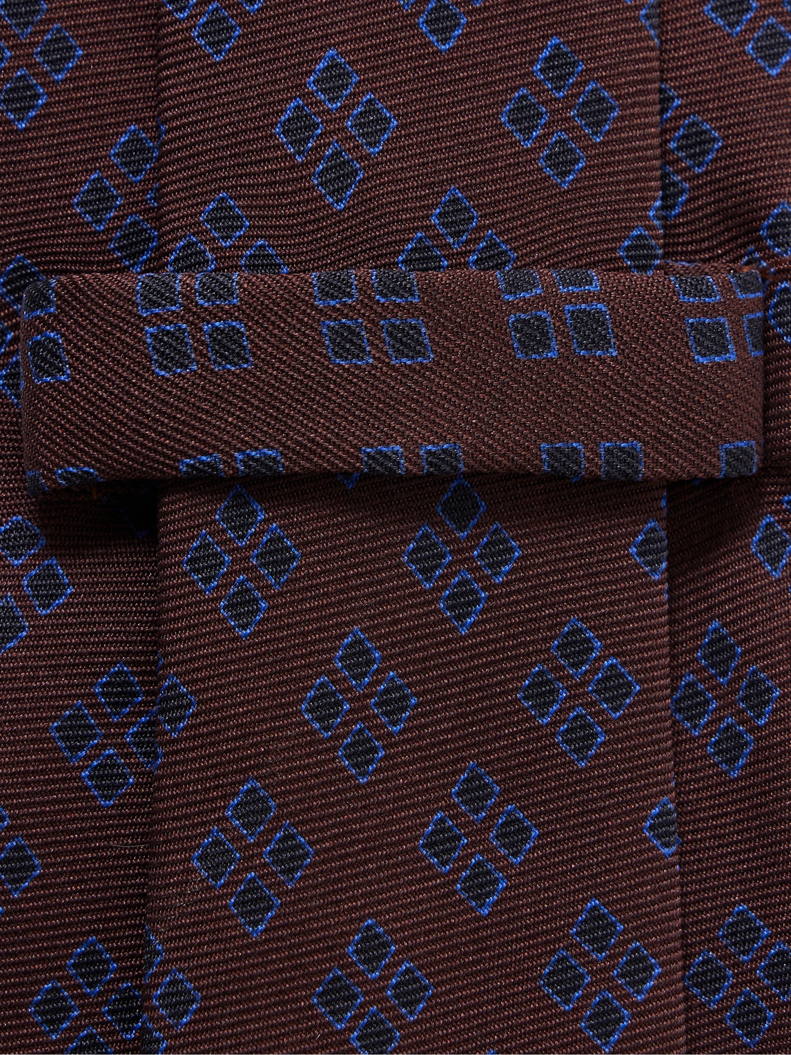 Shop Rubinacci 7.5cm Silk-jacquard Tie In Brown