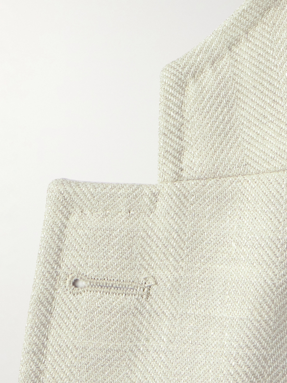 Shop Rubinacci Herringbone Wool, Silk And Linen-blend Suit Jacket In Neutrals