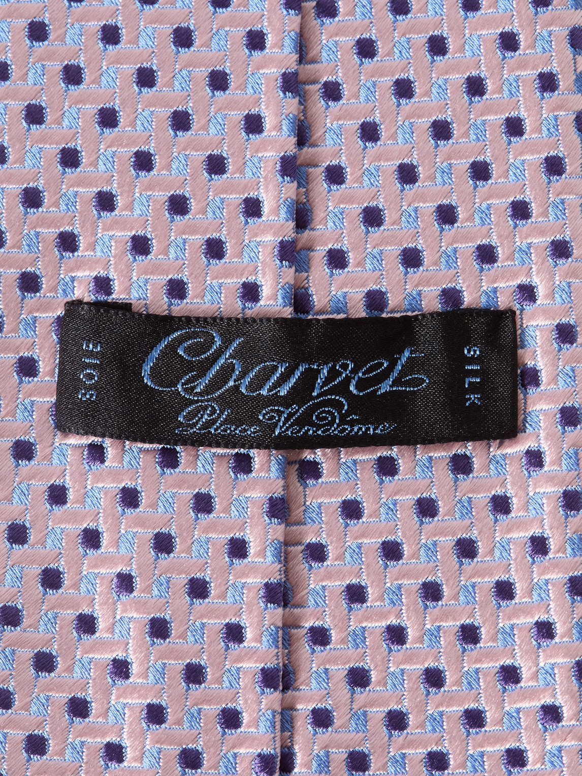 Shop Charvet 8.5cm Silk-jacquard Tie In Purple