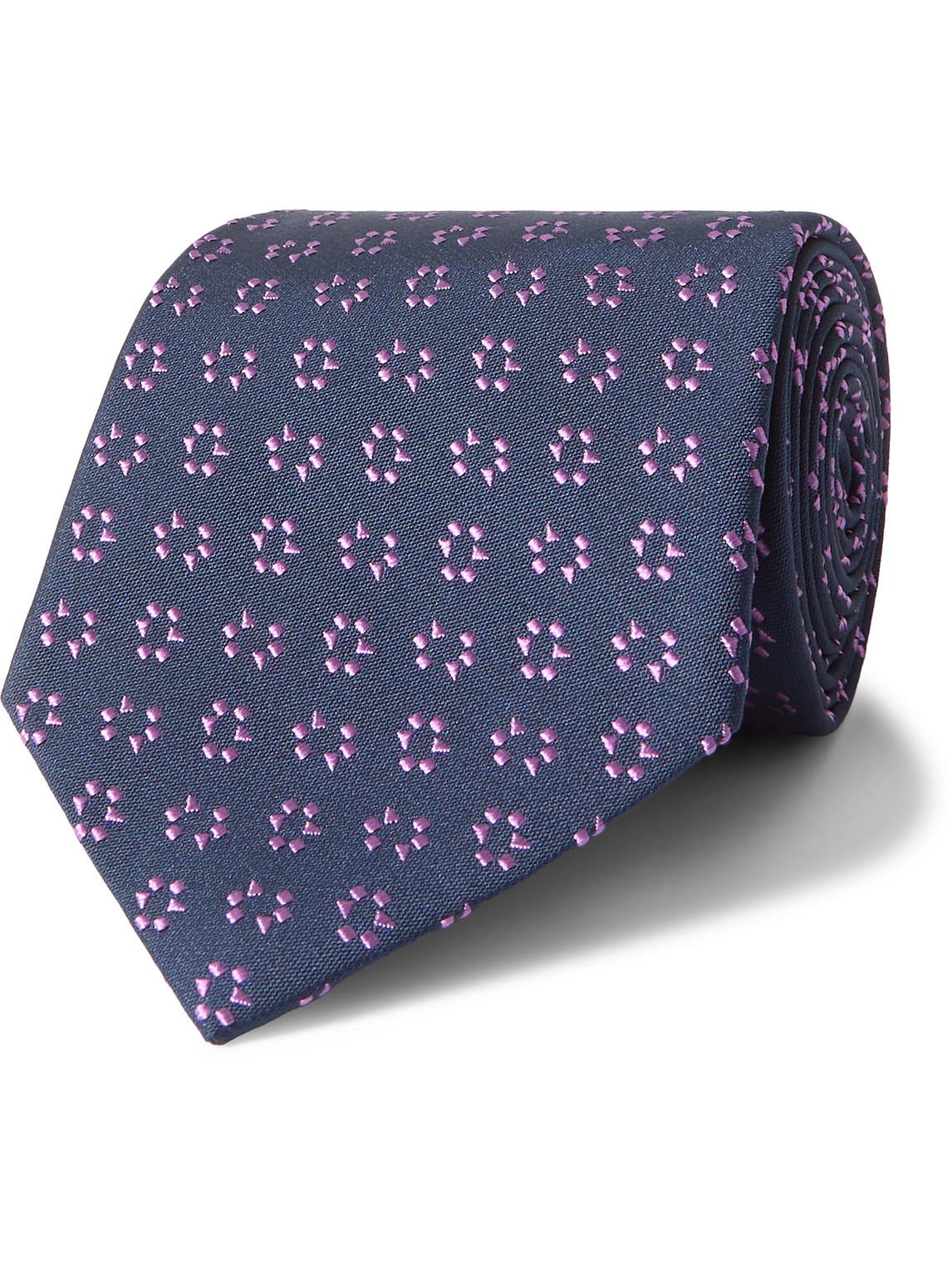 8.5cm Silk-Jacquard Tie