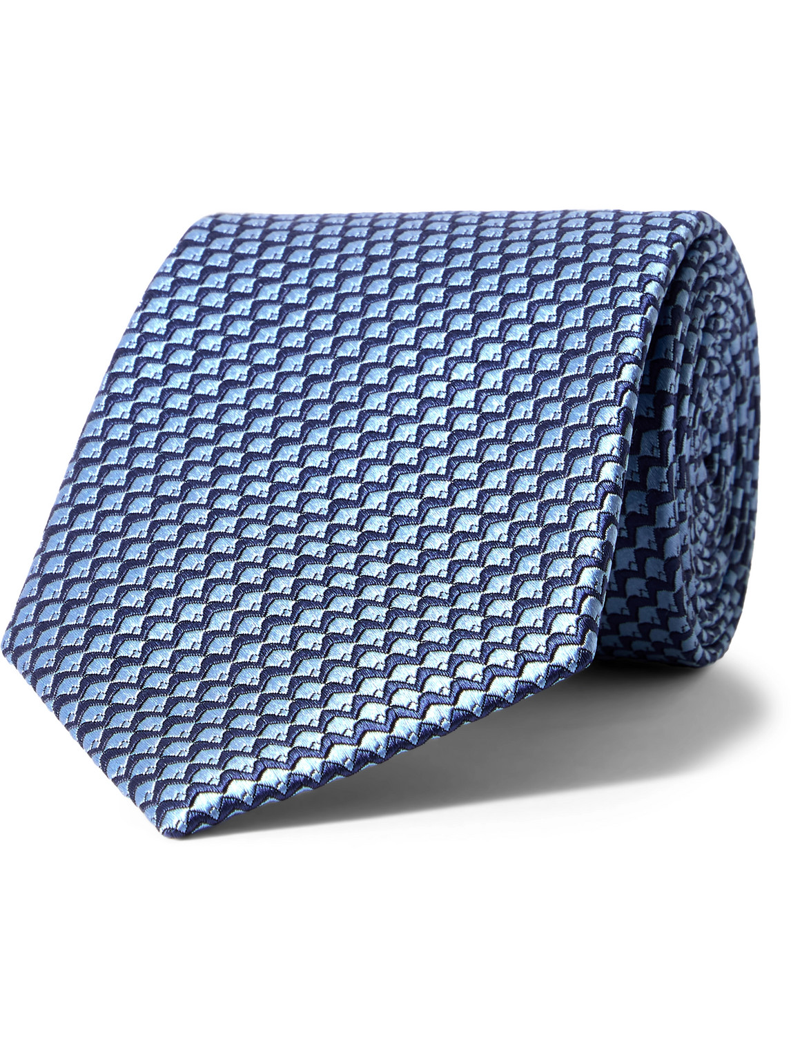 8.5cm Silk-Jacquard Tie