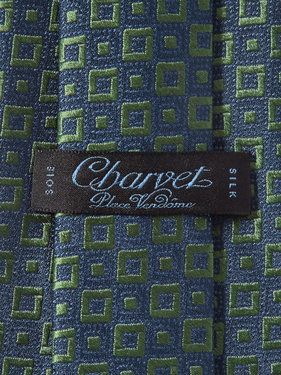 Shop Charvet 8.5cm Silk-jacquard Tie In Green