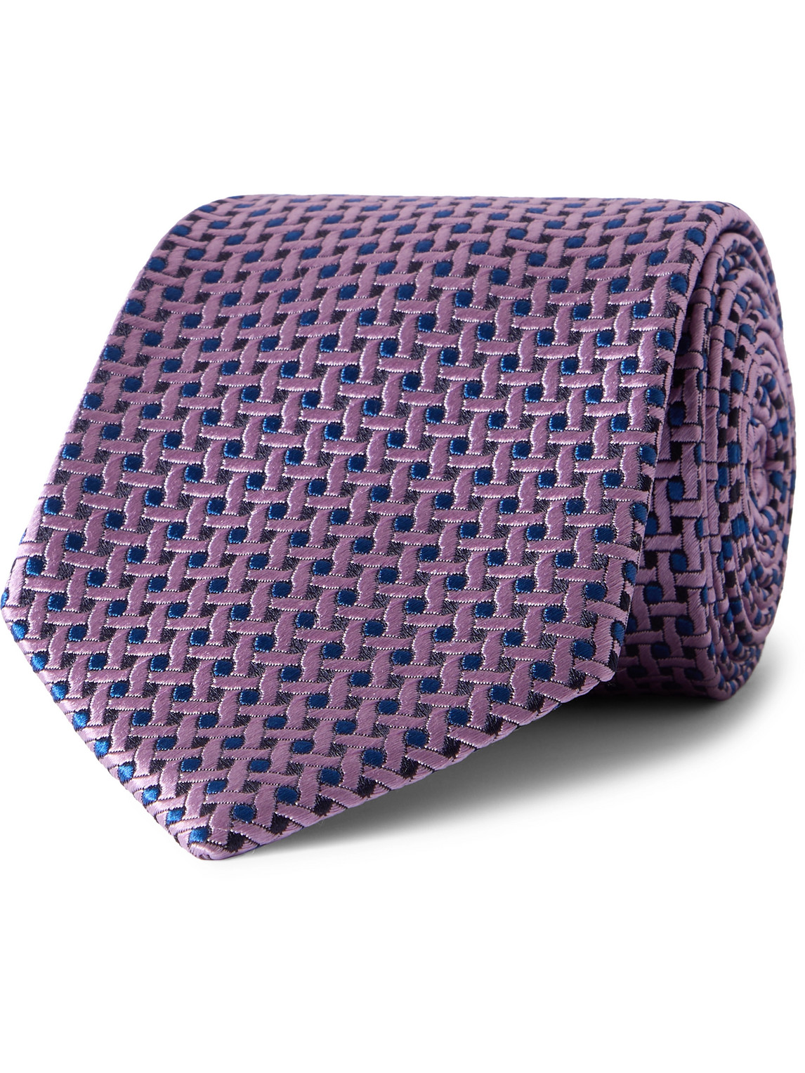 8.5cm Silk-Jacquard Tie