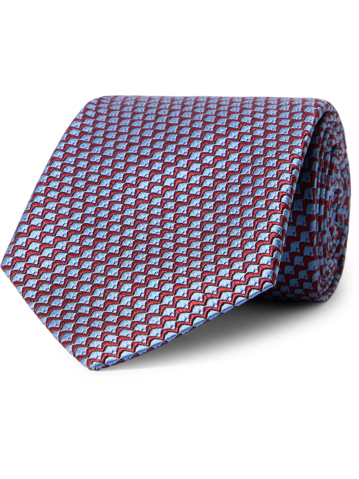 8.5cm Silk-Jacquard Tie