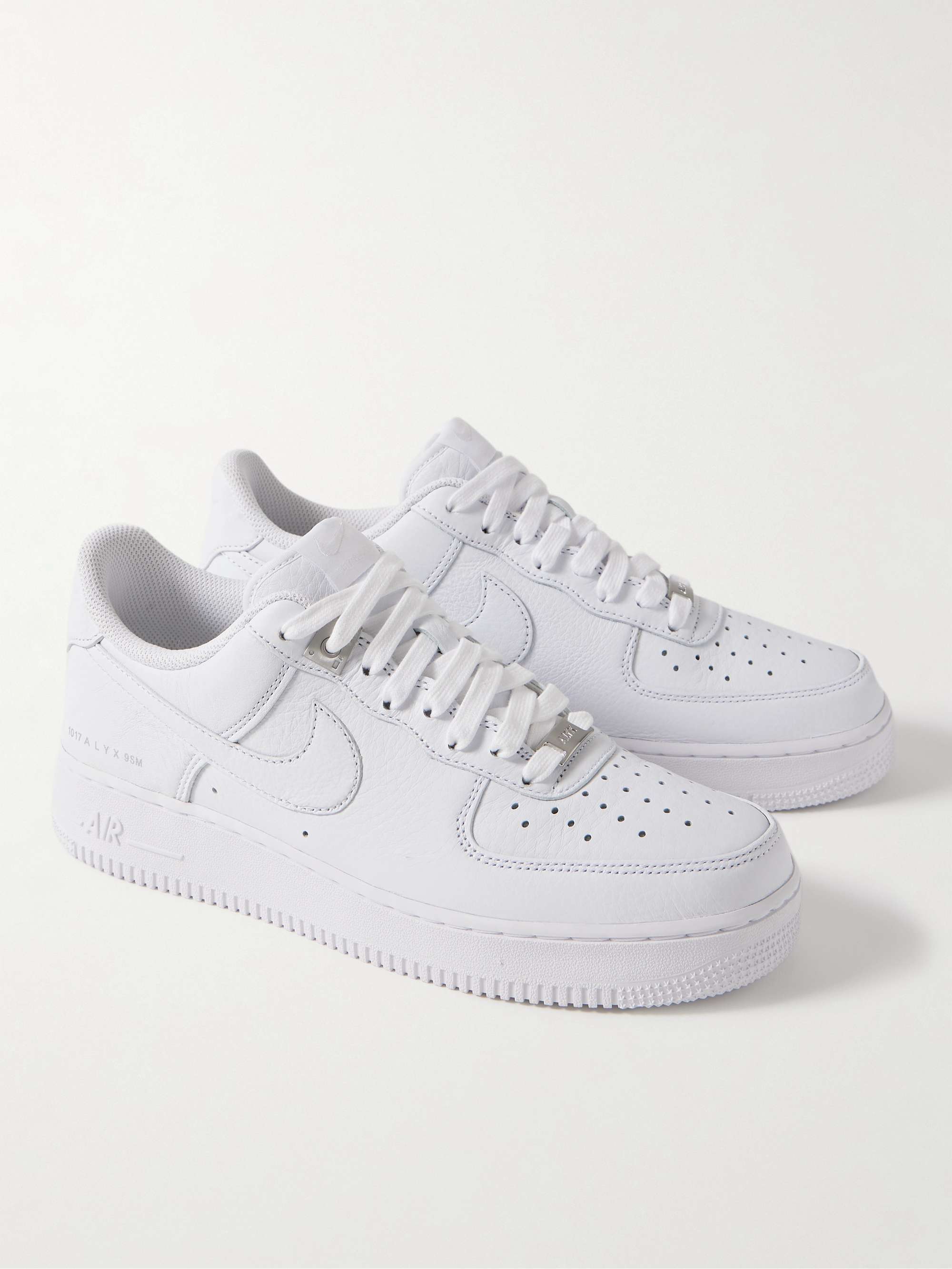 NIKE + 1017 ALYX 9SM Air Force 1 SP Leather Sneakers for Men | MR PORTER