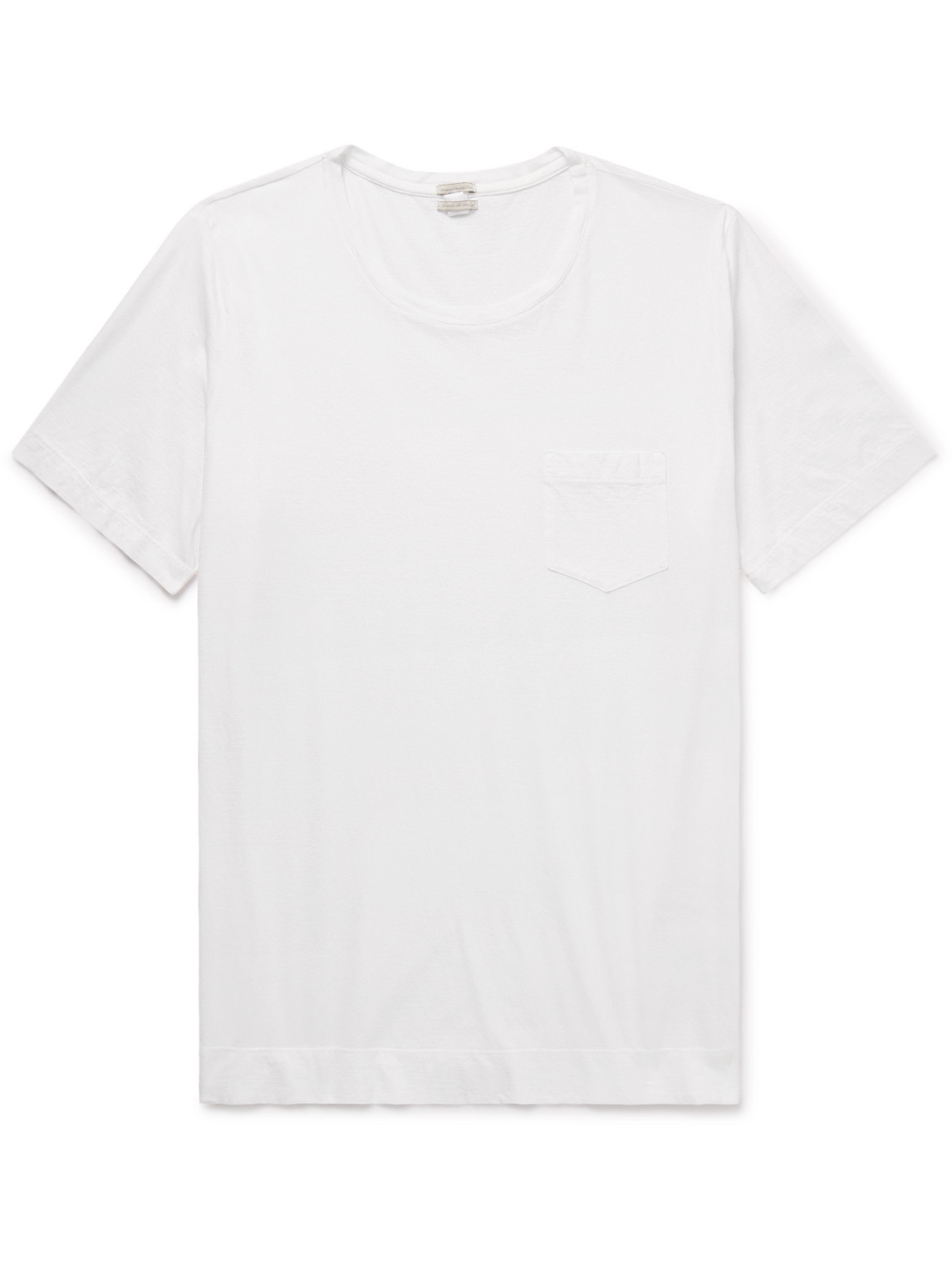 Massimo Alba Panarea Cotton-jersey T-shirt In White