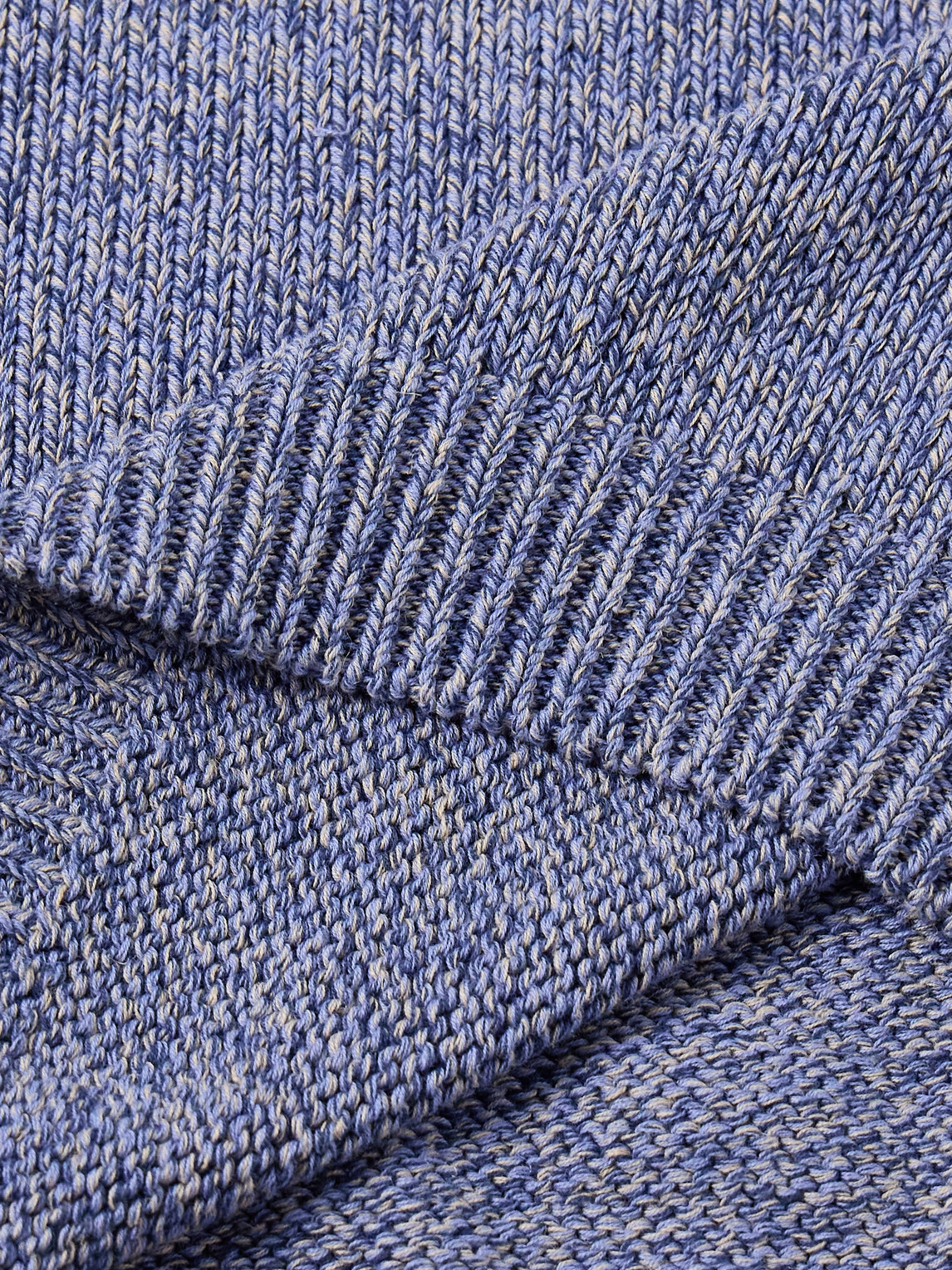 Shop Massimo Alba Billy Cotton And Linen-blend Sweater In Blue