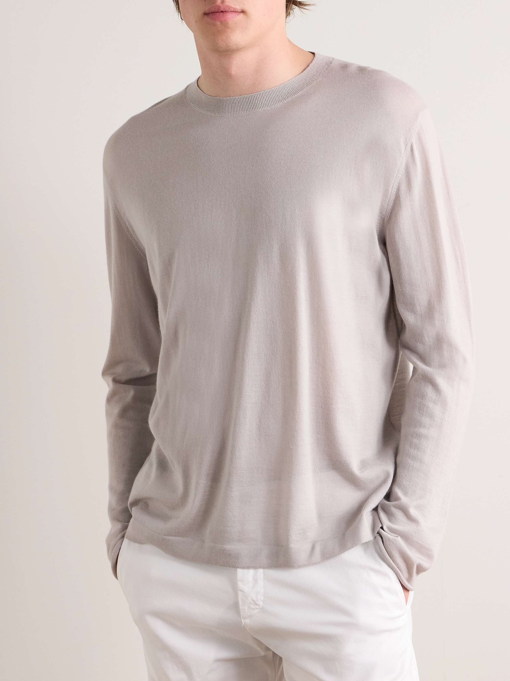 MASSIMO ALBA Larry Cashmere Sweater for Men | MR PORTER