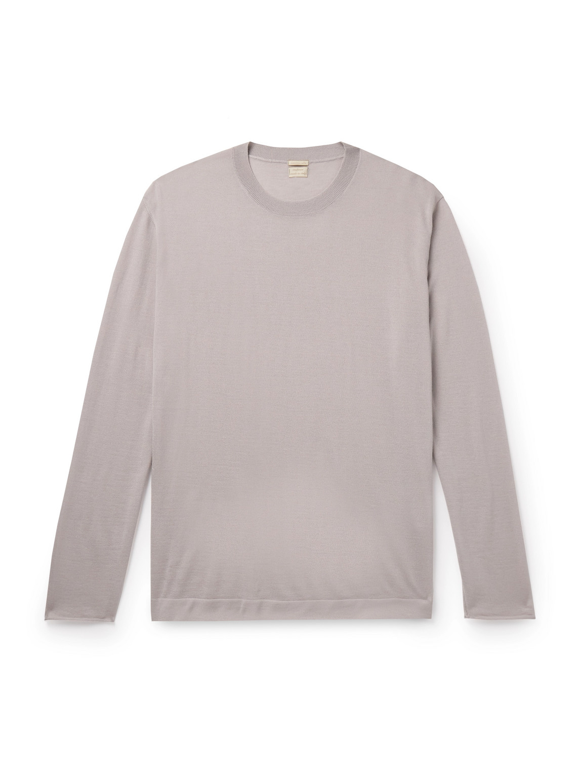 Massimo Alba Larry Cashmere Sweater In Gray