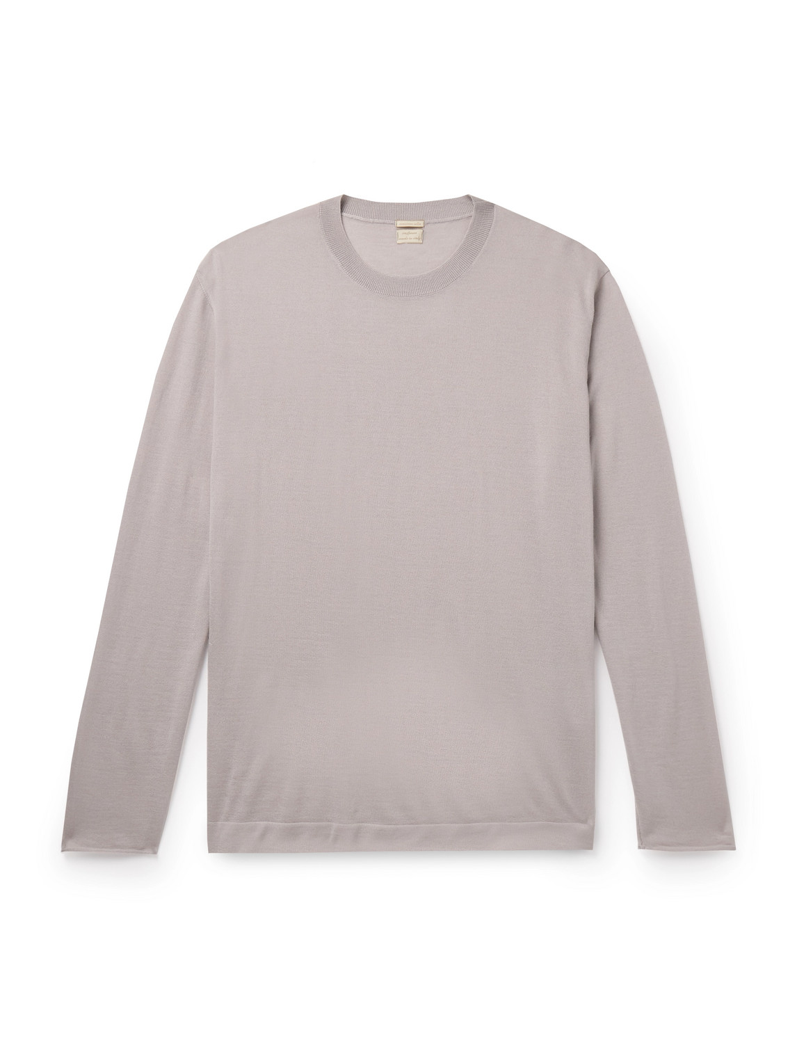 Massimo Alba Larry Cashmere Jumper In Grey