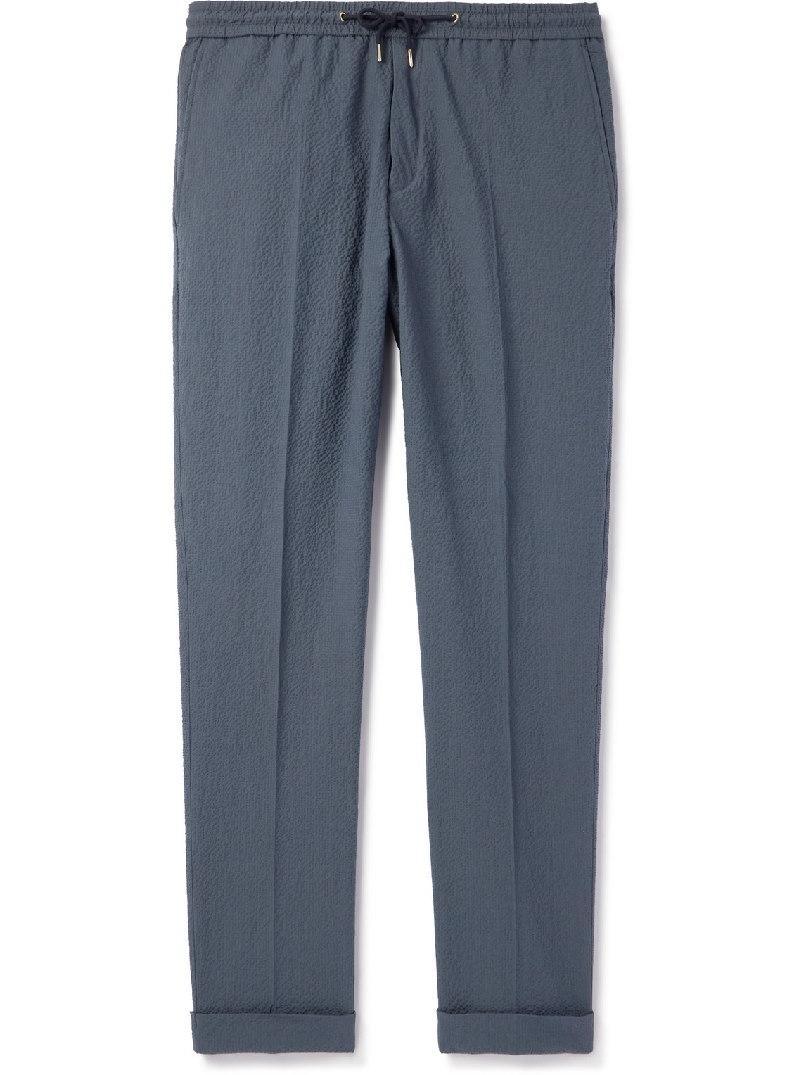 Paul Smith A Suit To Travel In Worsted Stretch-wool Trousers In Blue