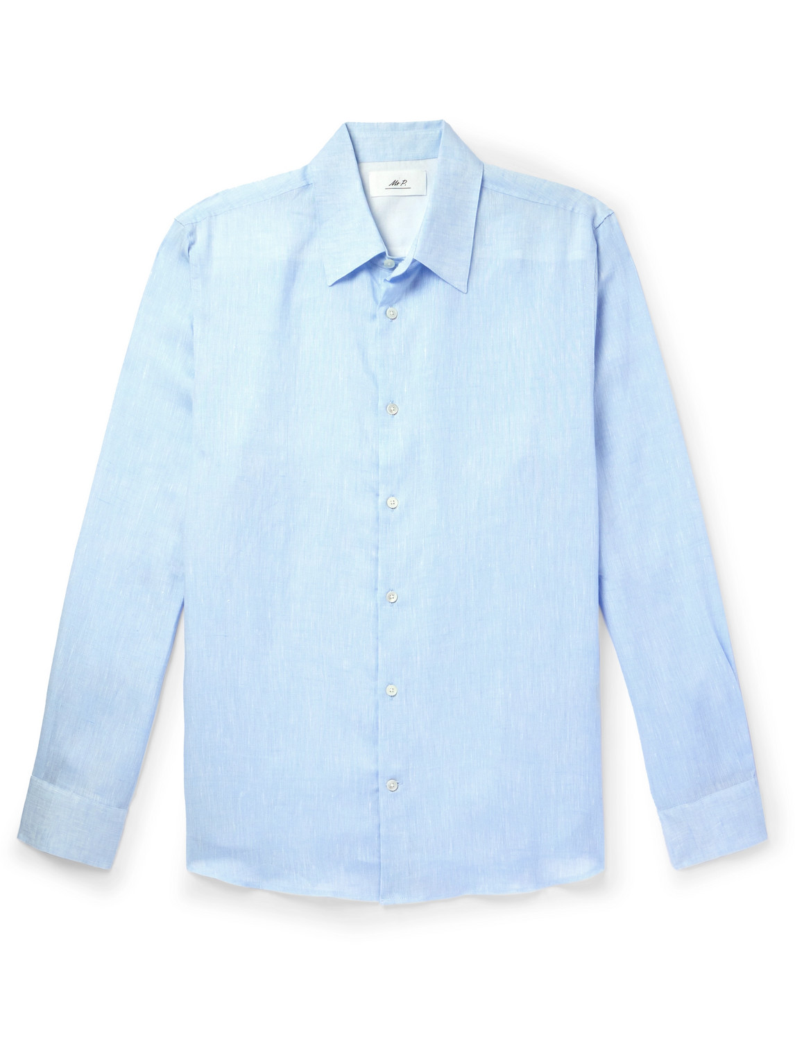 Organic Linen-Chambray Shirt