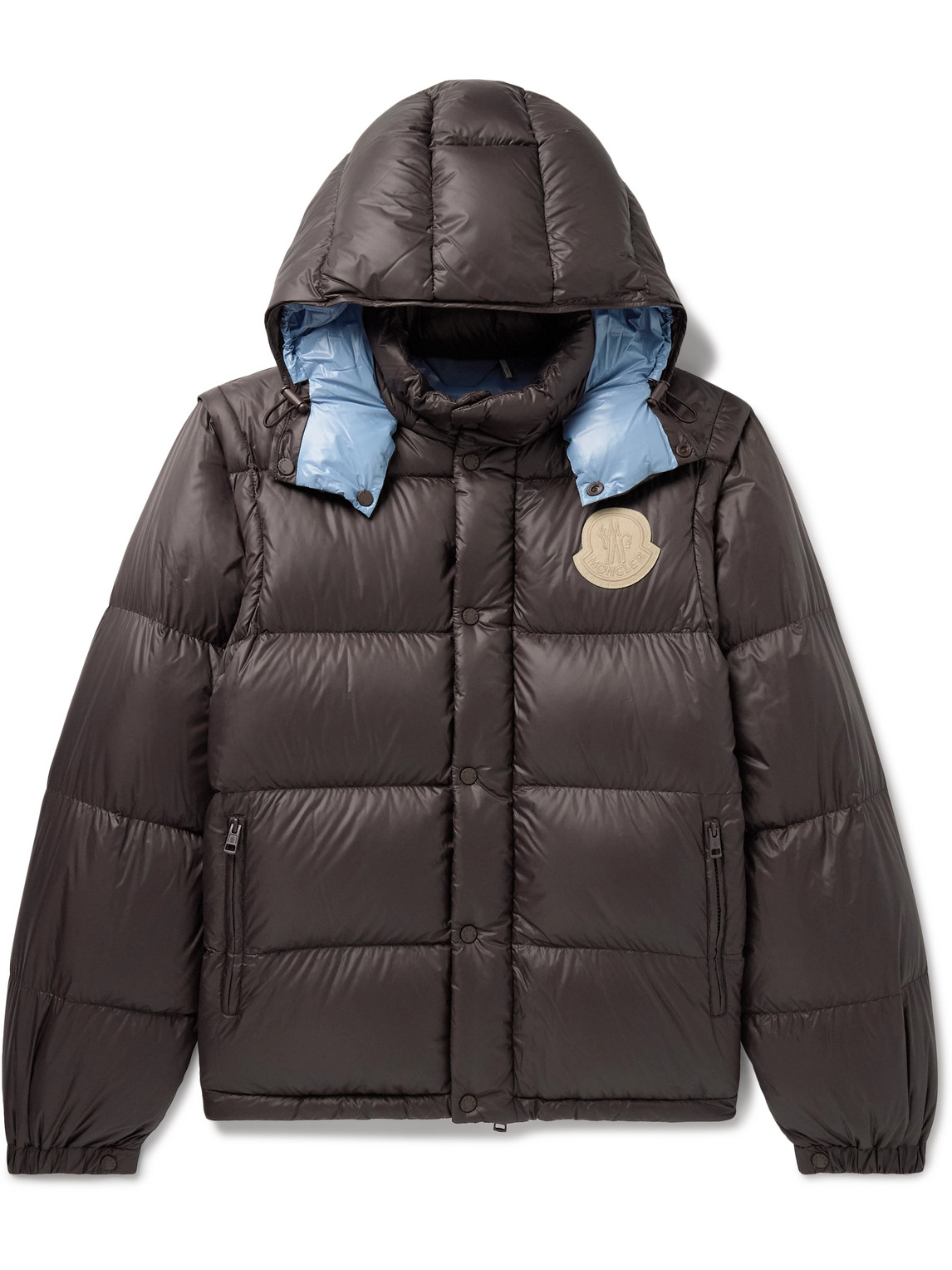 MONCLER Cyclone 2way ダウン 1A000-22-596RD CYCLONE-716 Moncler 1A00022 596RD 716 Cyclone Two-in-one Down Jacket