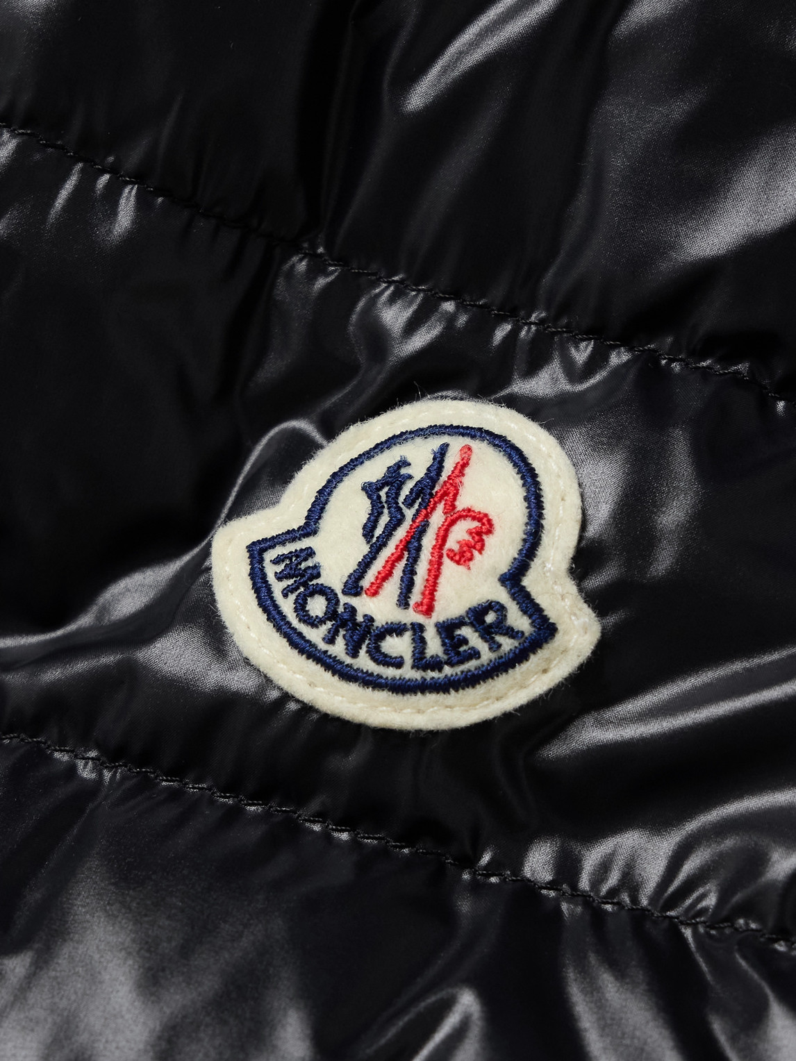Moncler Levanter Quilted Shell Down Jacket In Black