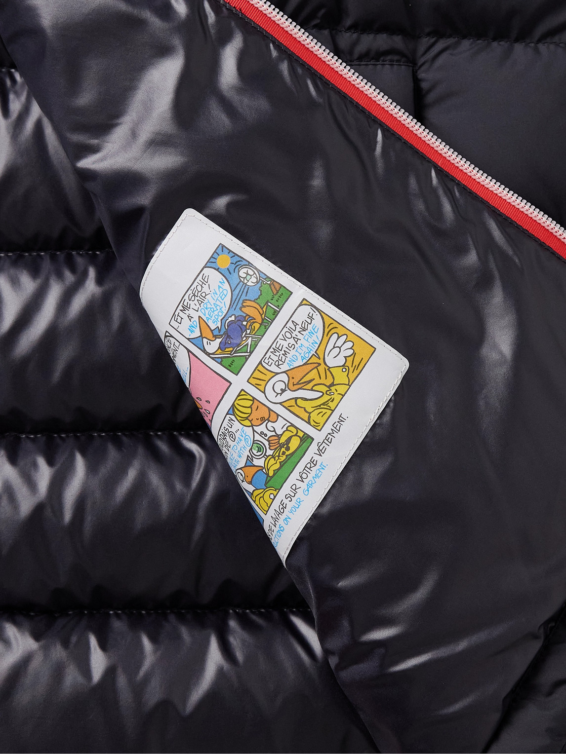 Moncler Fazzon Logo-appliquéd Quilted Shell Down Jacket In Blue