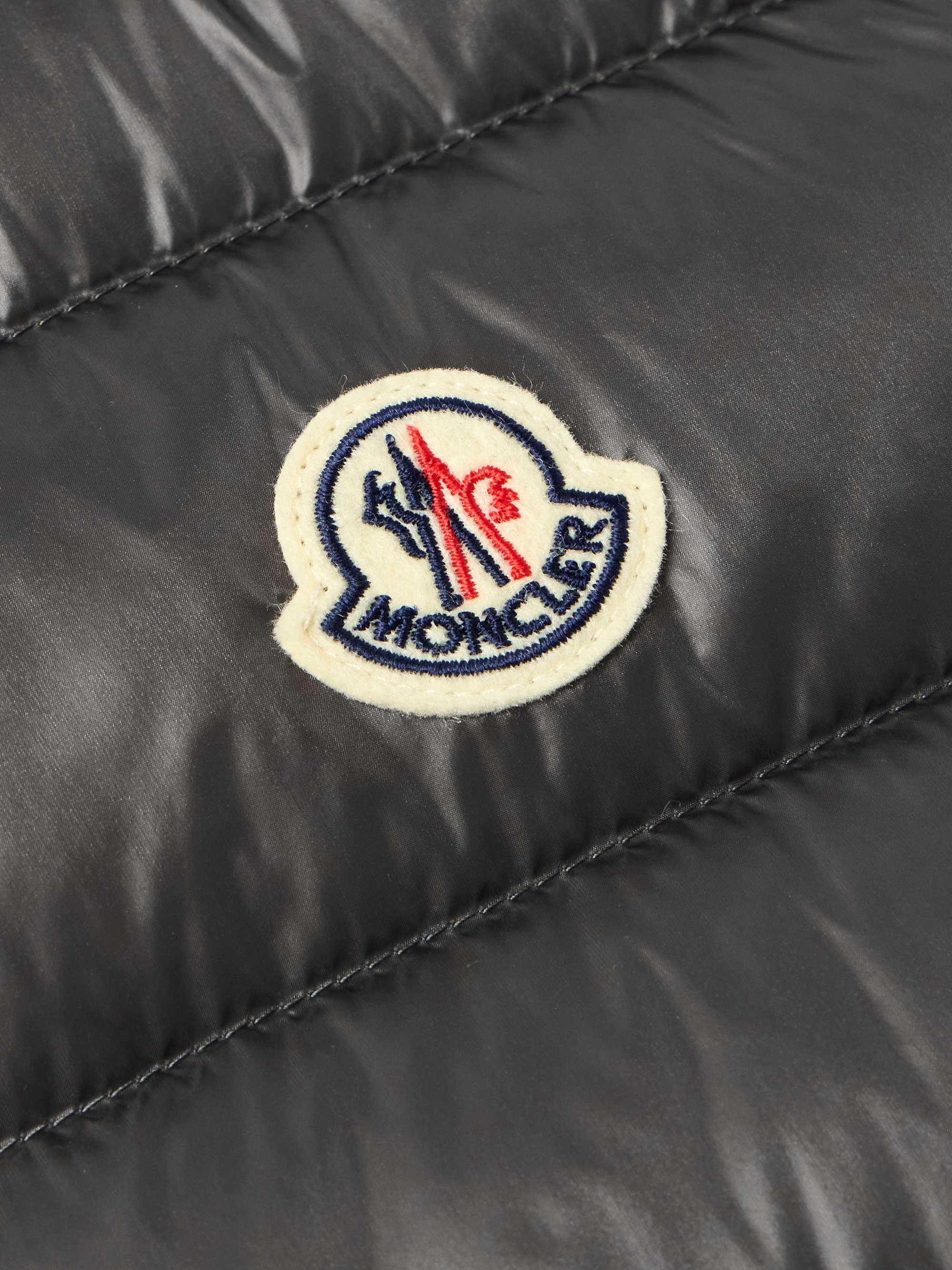 MONCLER Gui Slim-Fit Logo-Appliquéd Quilted Shell Down Gilet