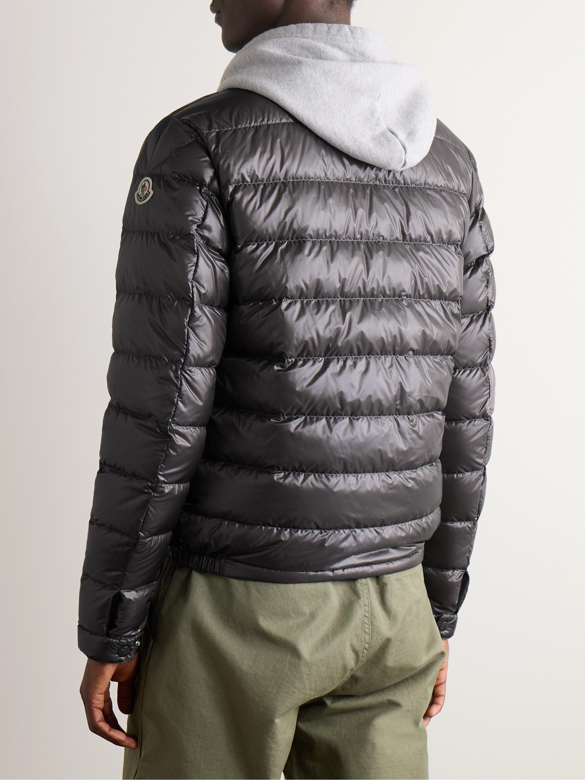 Moncler Acorus Down Jacket In Black