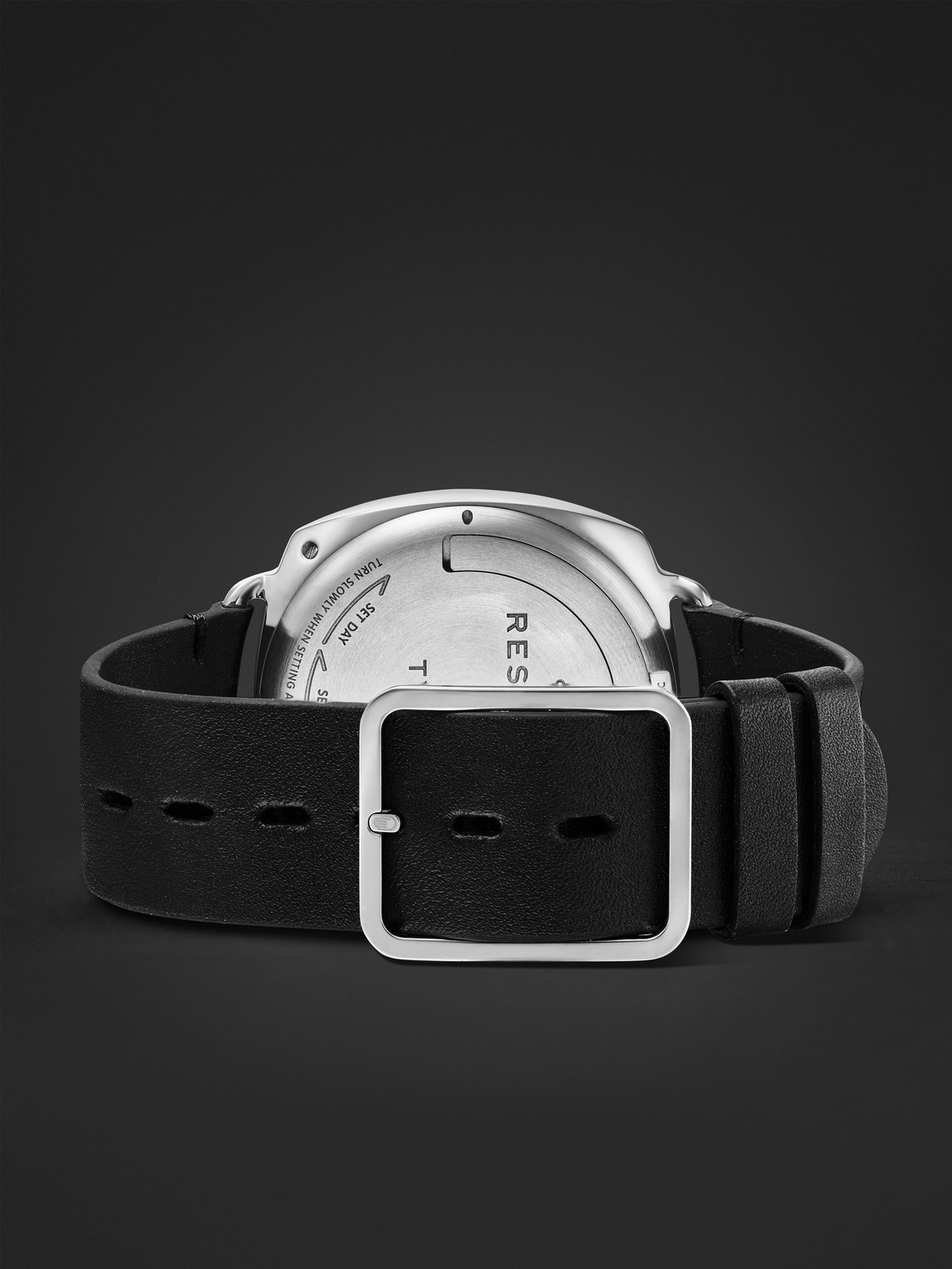 Type 1.3² v2 B Automatic 41mm Titanium and Leather Watch, Ref. No. Type 1.3² v2 B