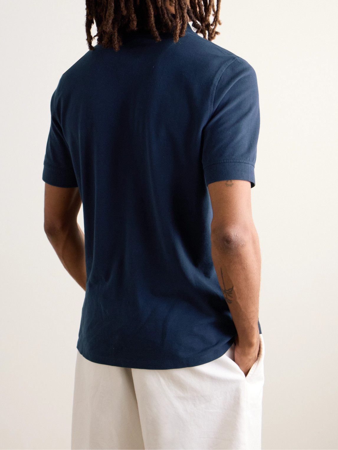 Cotton-Piqué Polo Shirt
