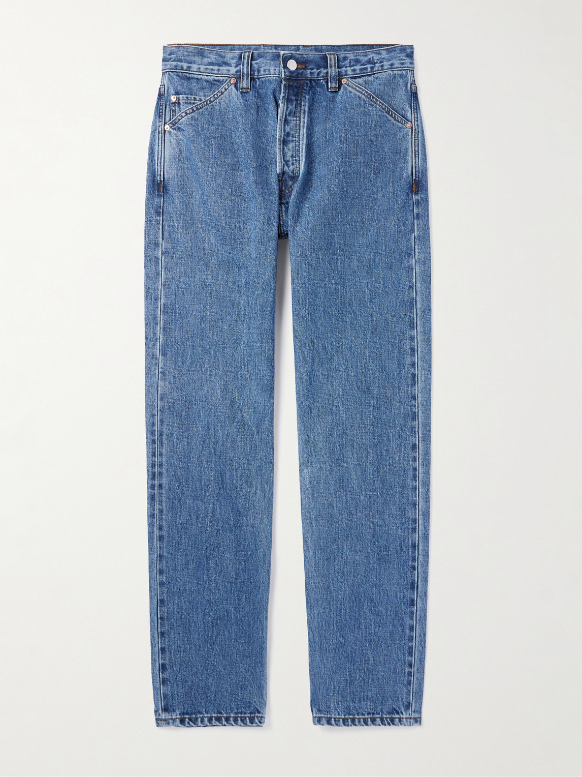 Drake's Tapered Selvedge Jeans - Men