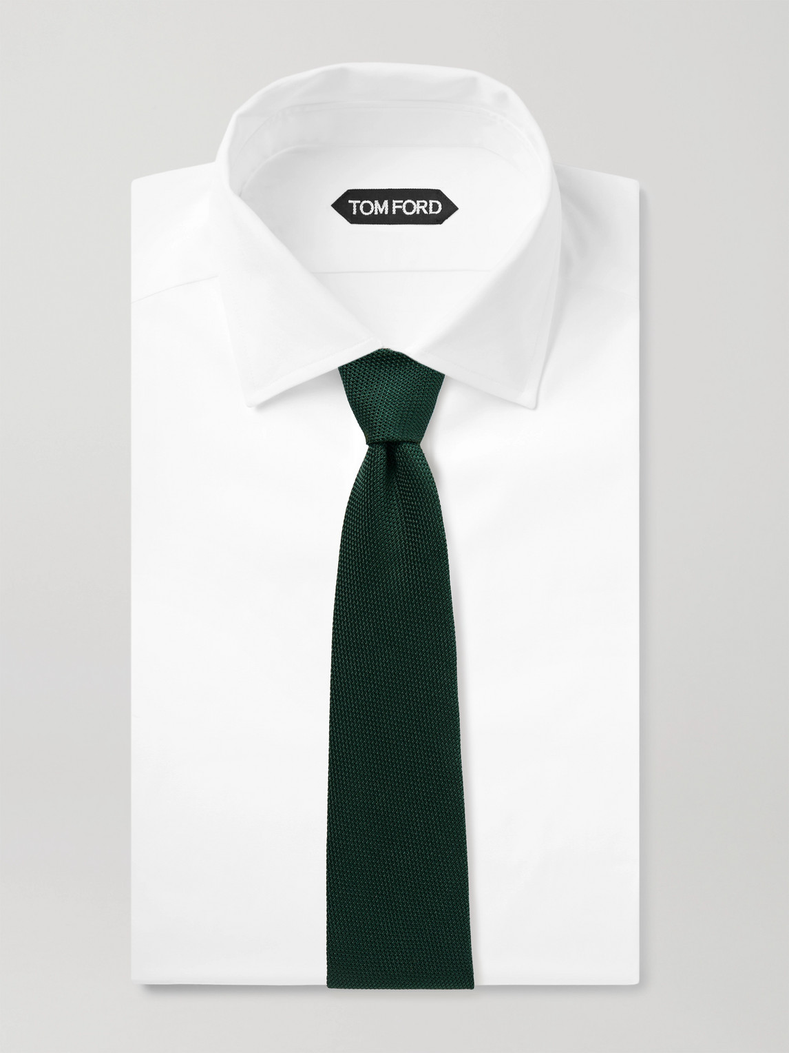 Shop Drake's 8cm Silk-grenadine Tie In Green