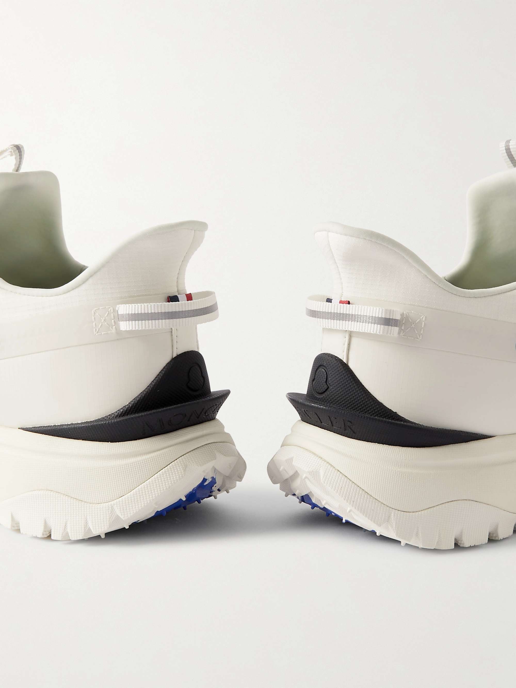 MONCLER Trailgrip Lite 2 Logo-Print Rubber-Trimmed Ripstop MONCLER Trailgrip Lite 2 Logo-Print Rubber-Trimmed Ripstop