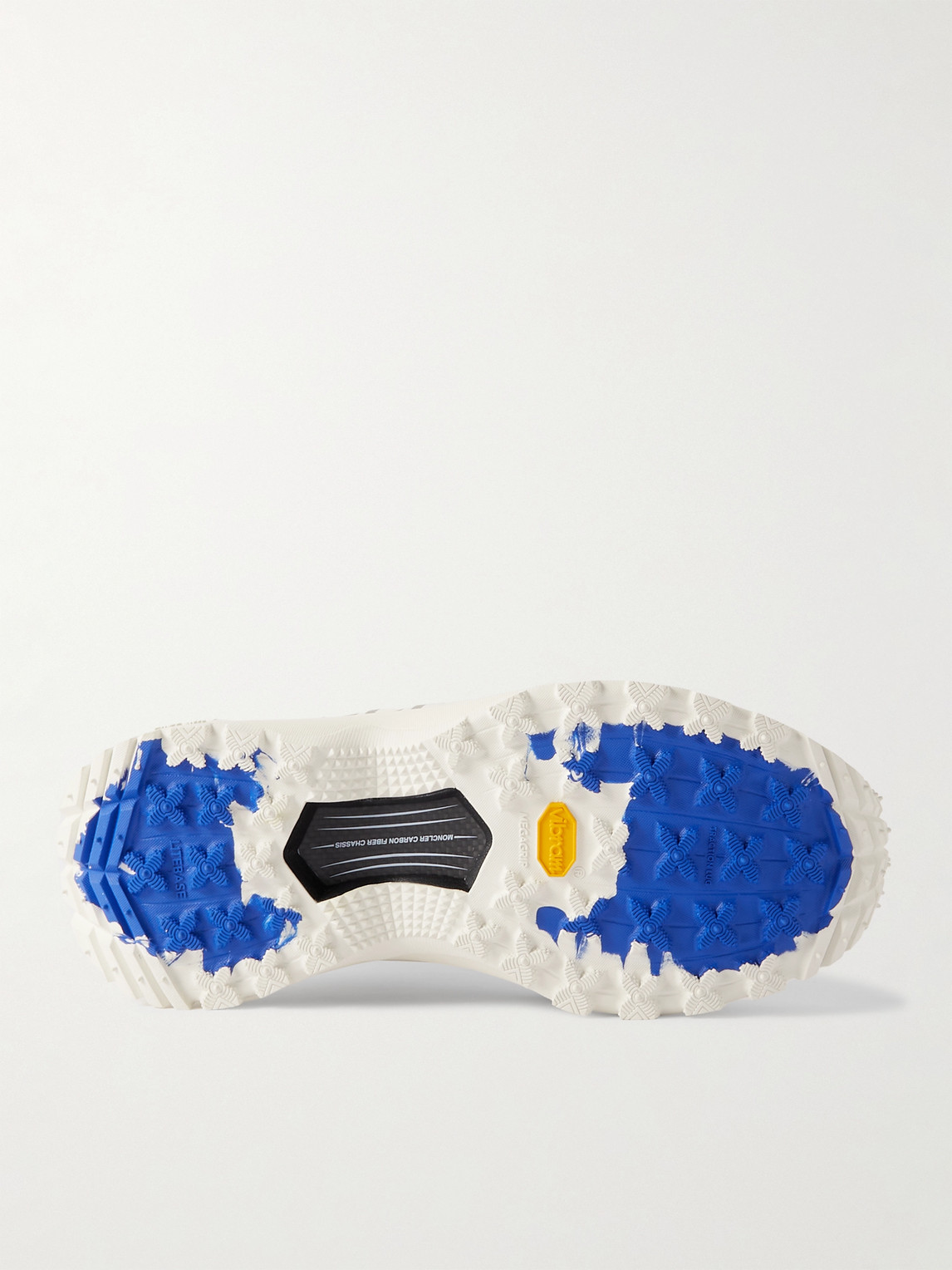 Moncler Rugged Design With Jagged Sole In White