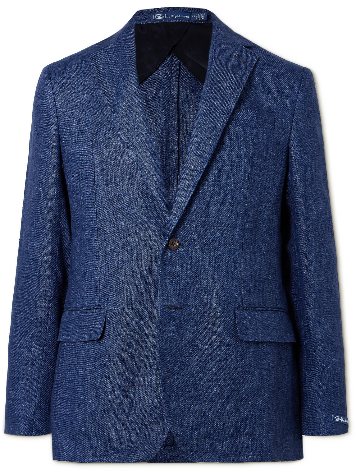 Polo Ralph Lauren Linen Suit Jacket In Blue