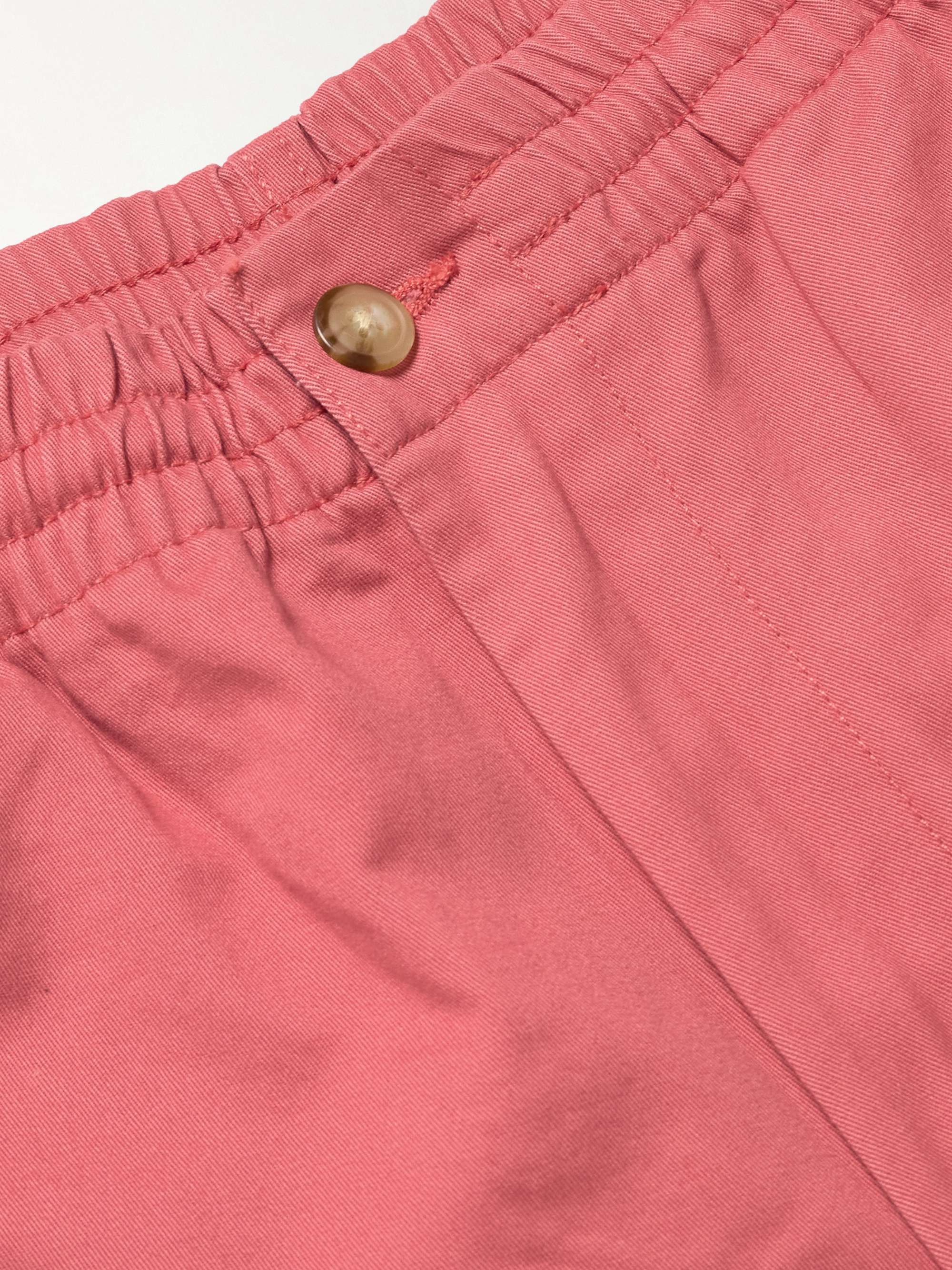 POLO RALPH LAUREN Straight-Leg Cotton-Blend Twill Bermuda Shorts