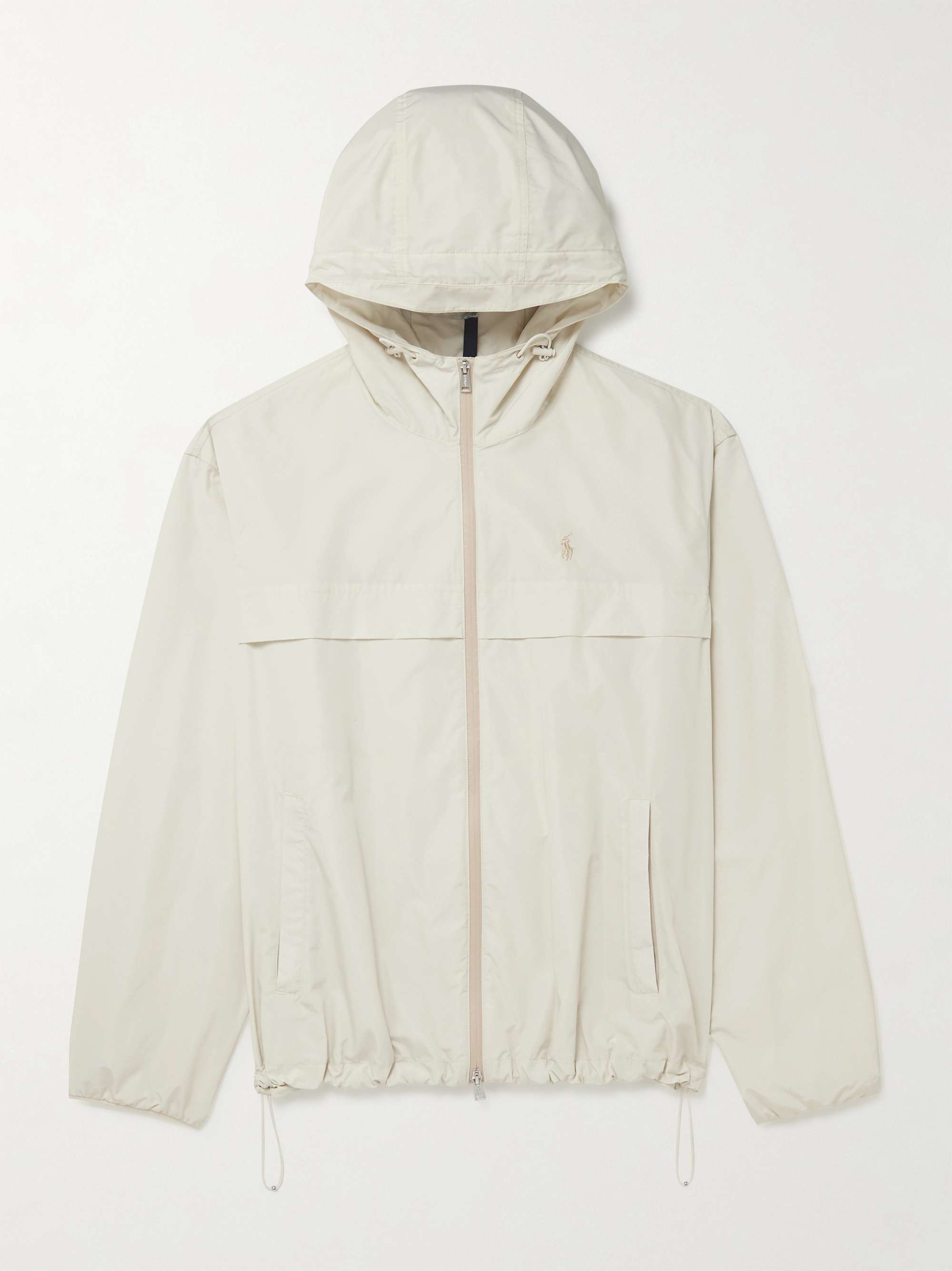 POLO RALPH LAUREN Logo Embroidered Shell Hooded Windbreaker for Men MR PORTER