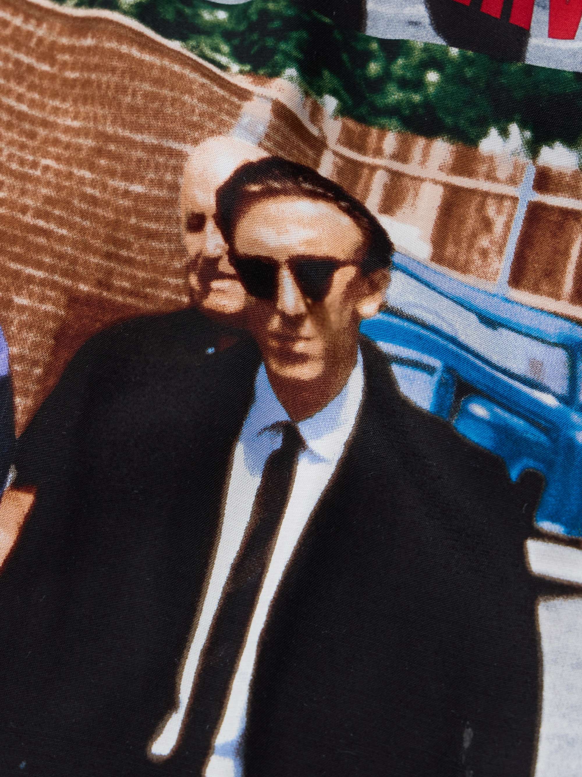 WACKO MARIA Reservoir Dogs Convertible-Collar Printed Woven
