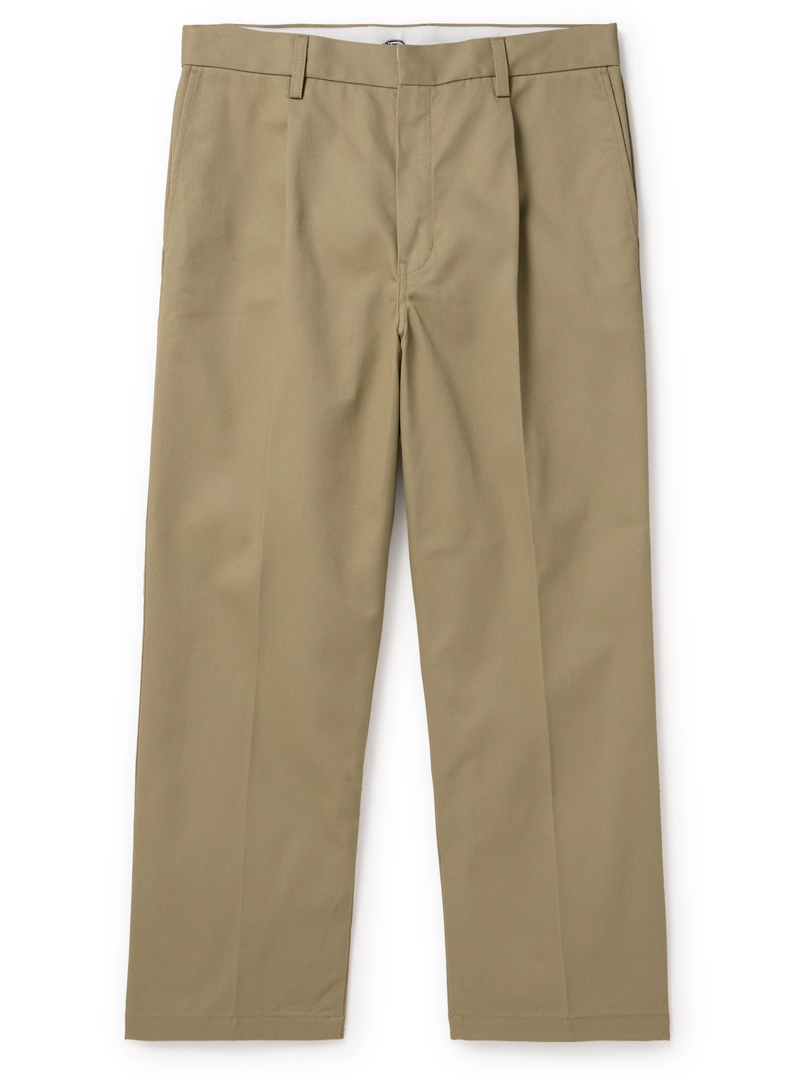 Wacko Maria Dickies Straight-leg Pleated Twill Trousers In Neutrals