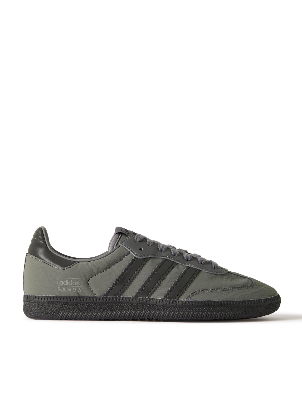 Samba OG Leather-Trimmed Shell Sneakers